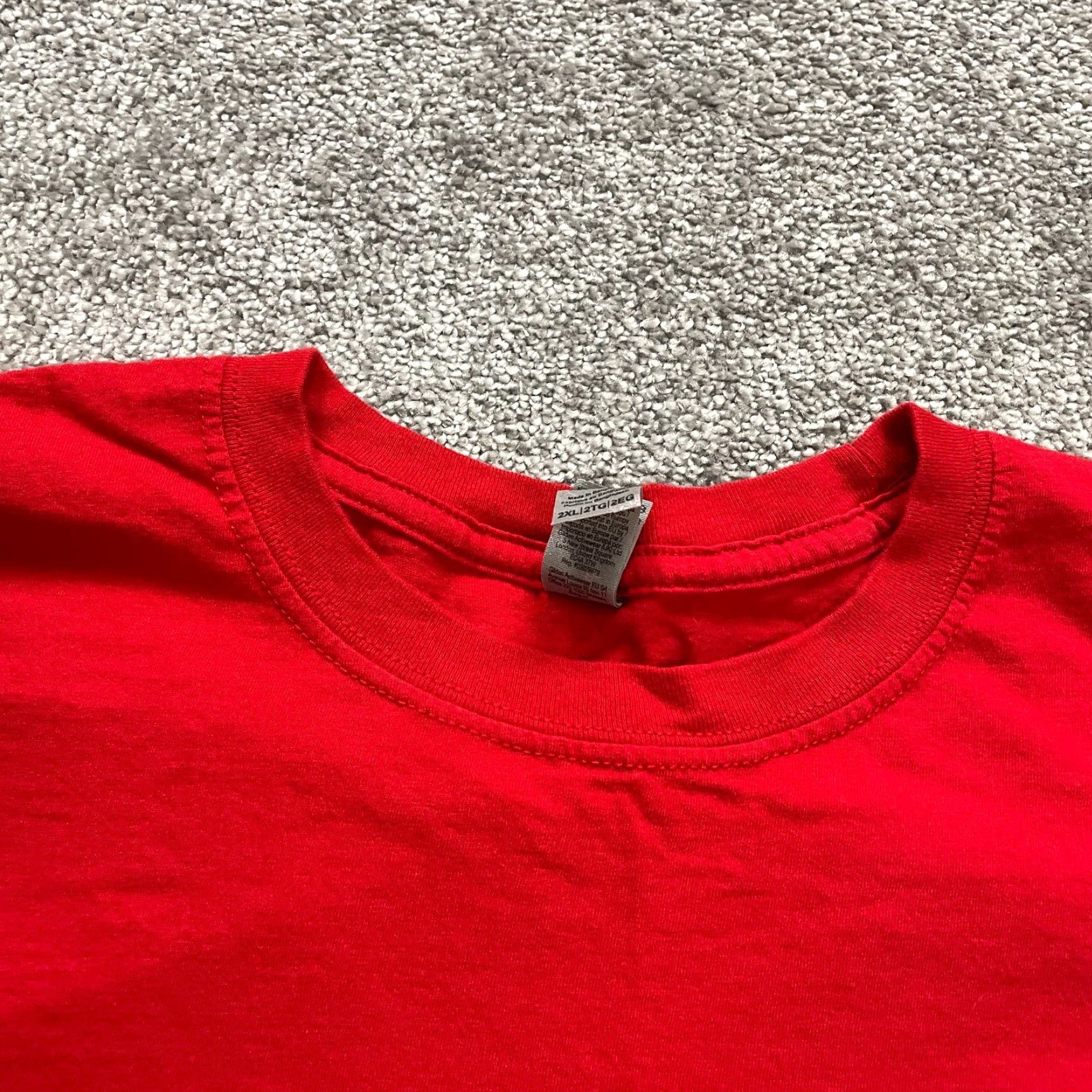 Gildan Gildan Softstyle Men’s 2XL T-Shirt Graphic Tee Crew Neck Short Sleeve Cotton Red Allstate Sugar Bowl Football Size US XXL / EU 58 / 5 - 5 Thumbnail