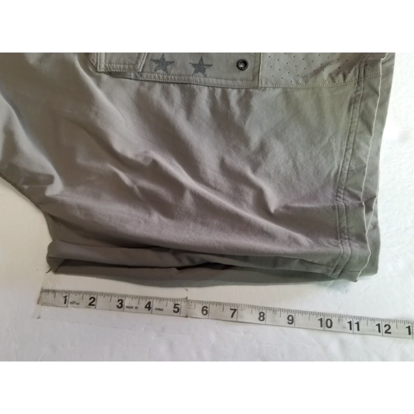 Vintage GOVX Board Shorts Gray L Drawstring Men's Amphibious 2.0 See Pics Size US 33 - 4 Thumbnail
