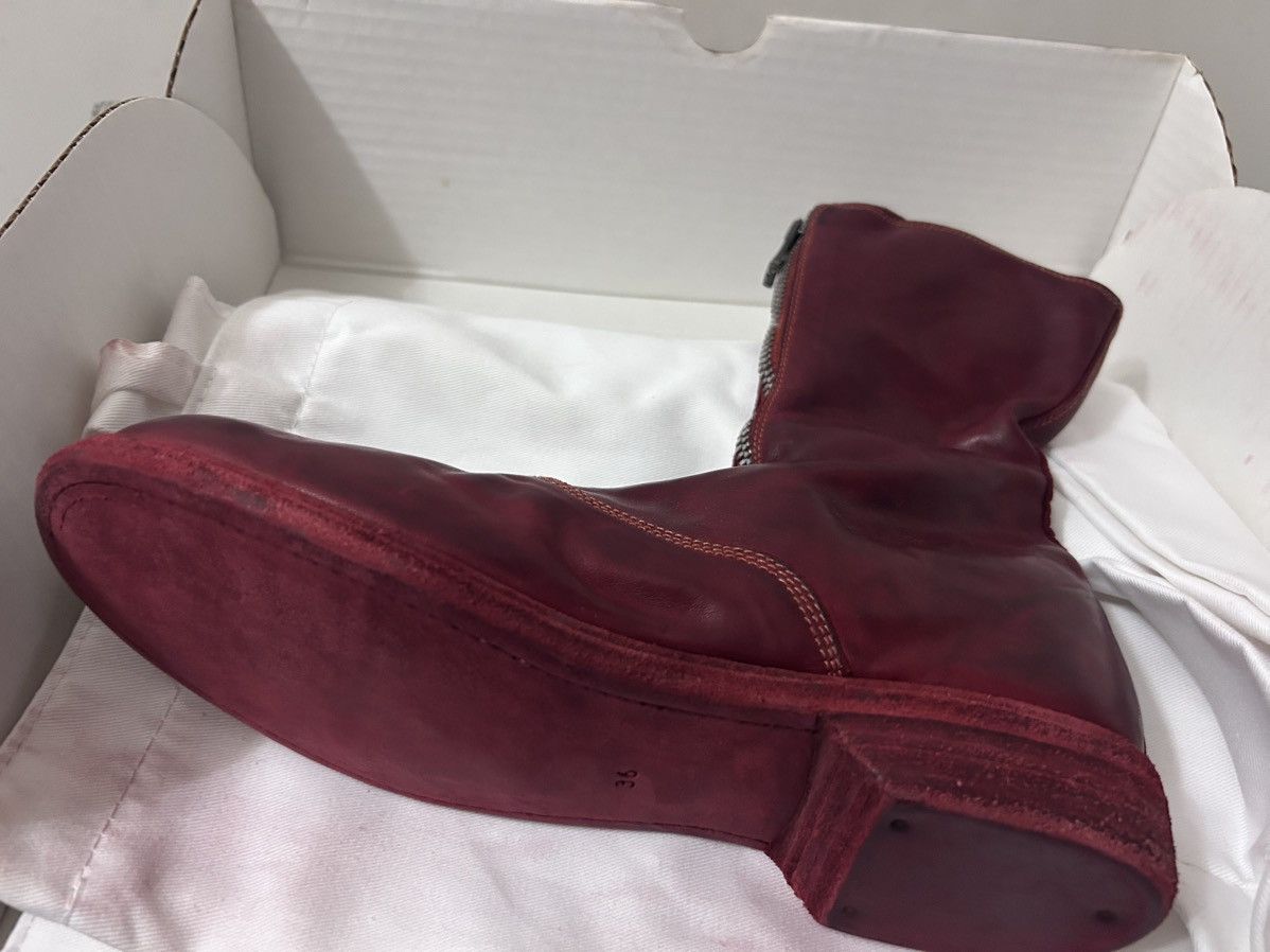 Guidi GUIDI 310 women’s red horse leather front zip ankle boots Size US 6 / IT 36 - 8 Thumbnail