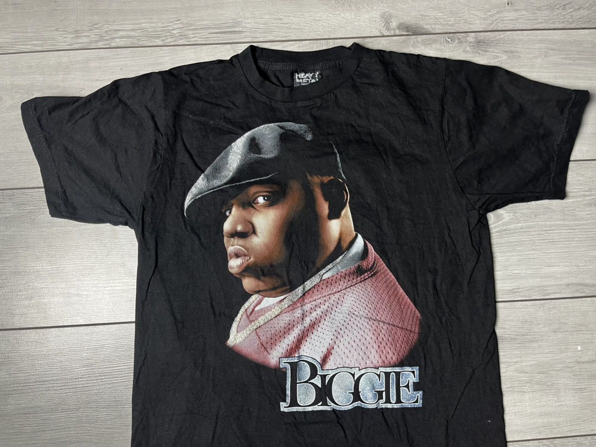 Rap Tees Vintage Notorious big Tshirt Biggie all print size Medium Size US M / EU 48-50 / 2 - 3 Thumbnail