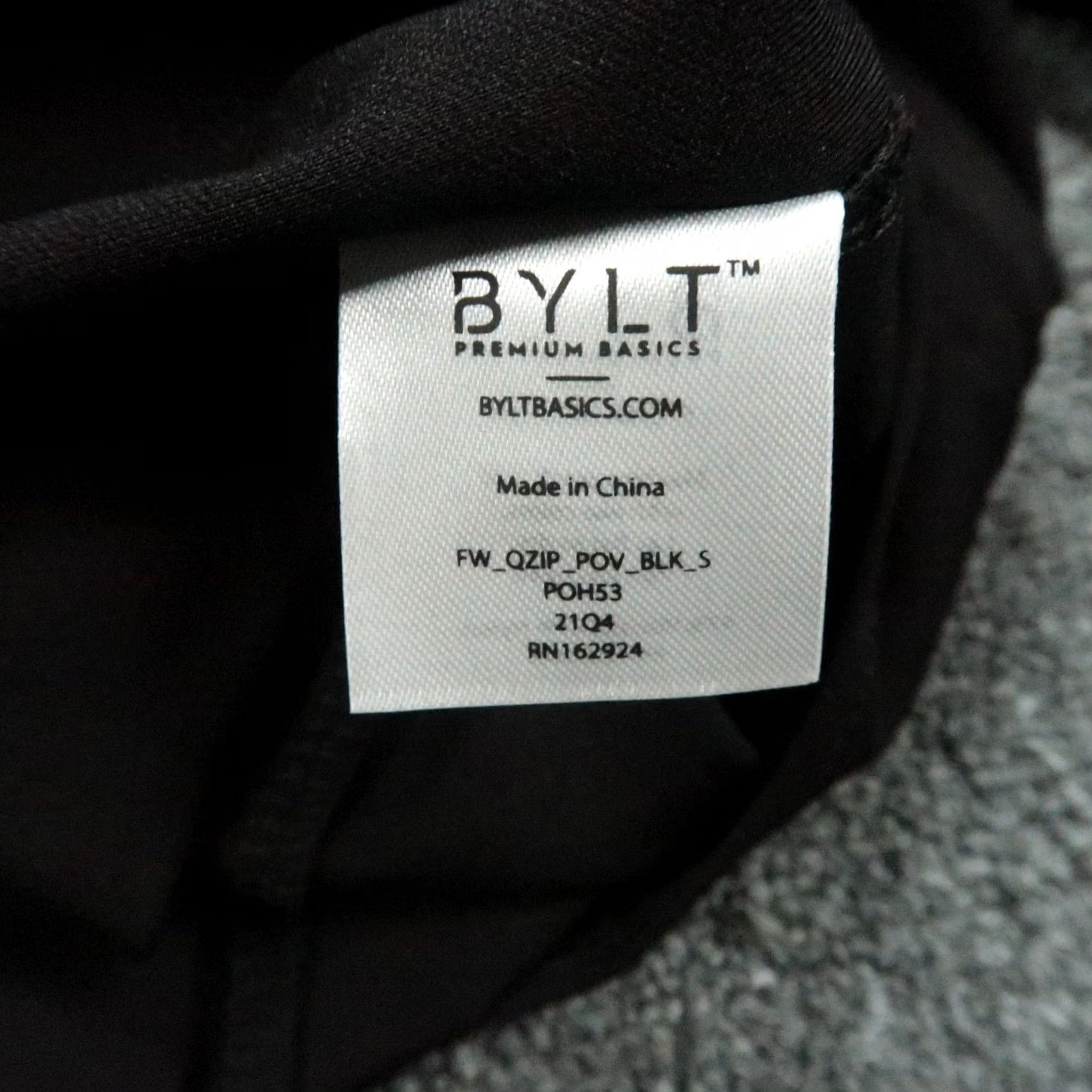 Asics BYLT Pullover Mens Small Black Athletic Golf Quarter Zip Size US S / EU 44-46 / 1 - 5 Thumbnail