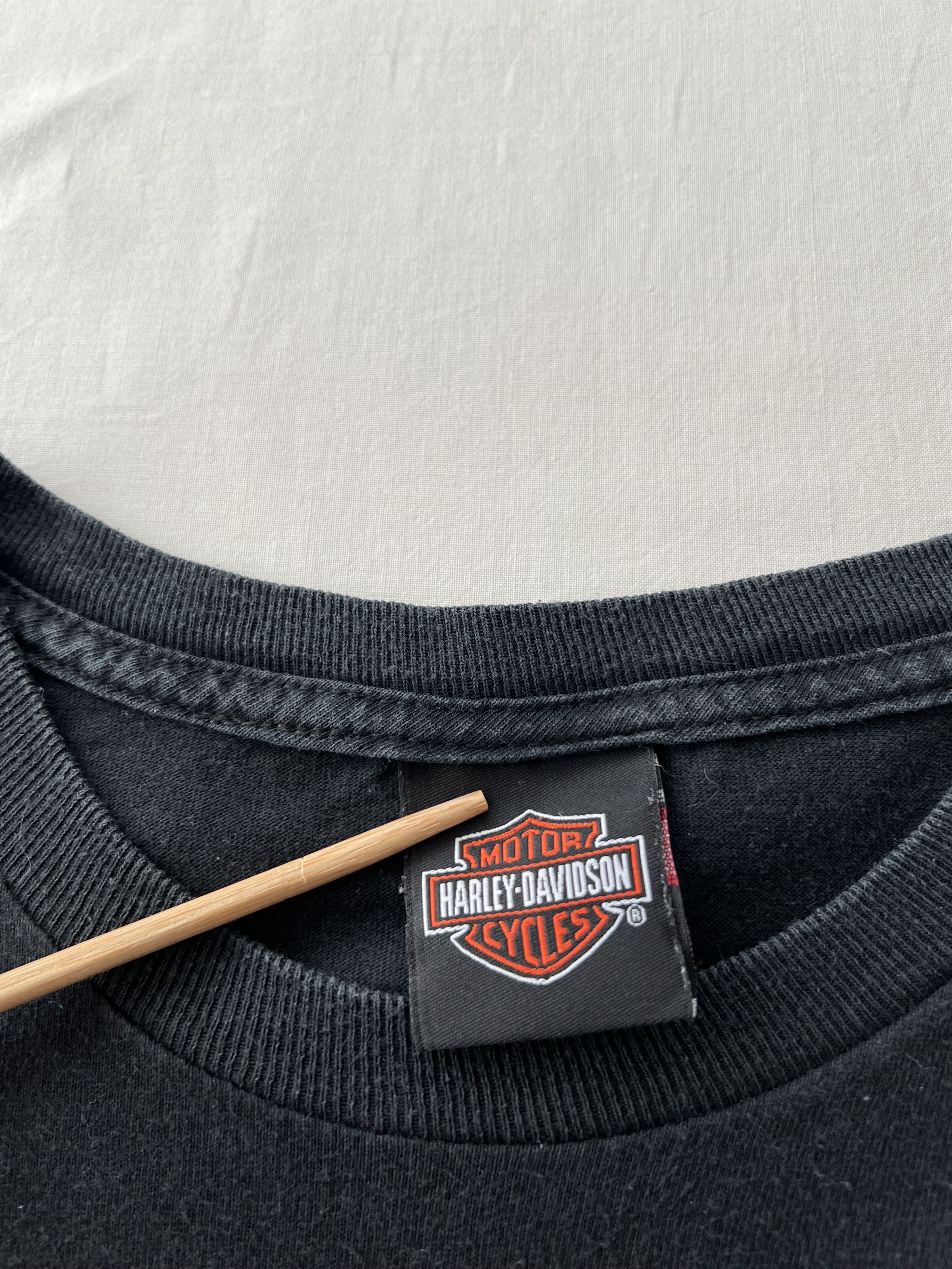 Harley Davidson Vintage 2013 Harley Davidson Sexy Girl Ohio Black T-shirt Size US XL / EU 56 / 4 - 11 Thumbnail