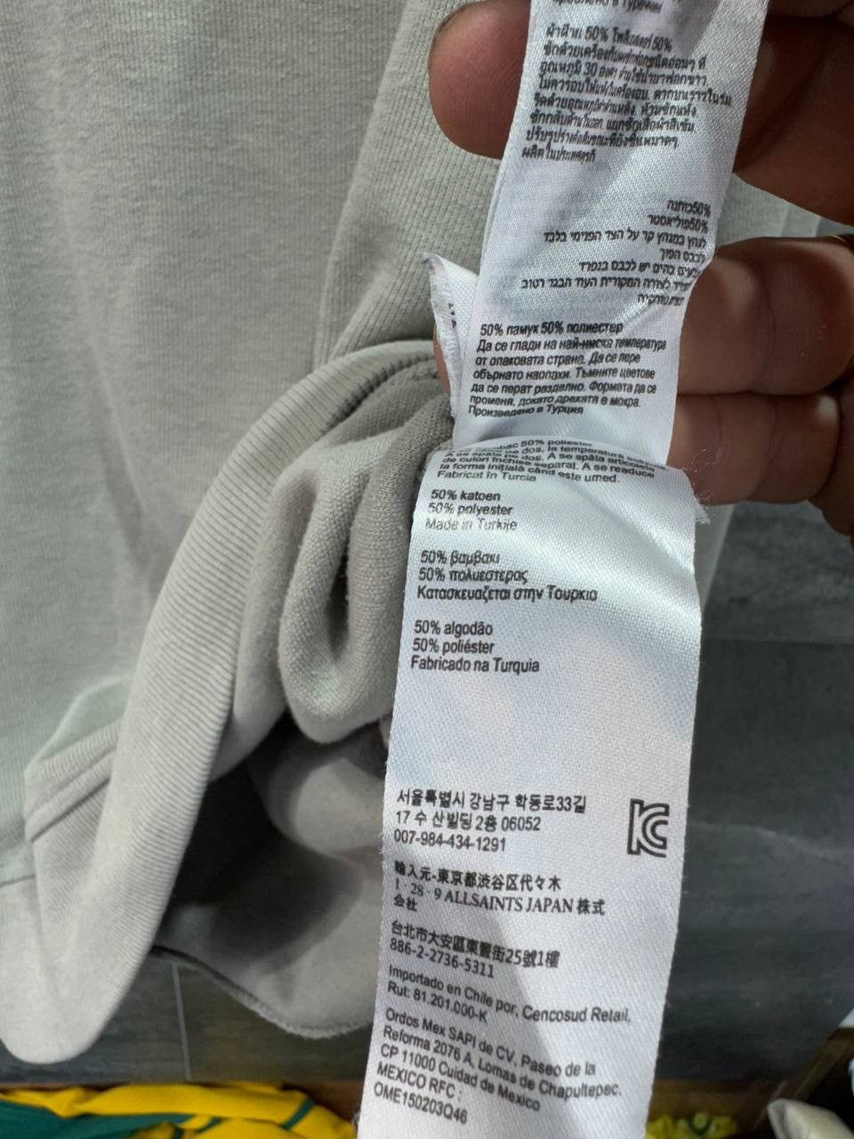 Allsaints Mens Allsaints Theo Oth Hoody Luxury Size M Size US M / EU 48-50 / 2 - 11 Thumbnail