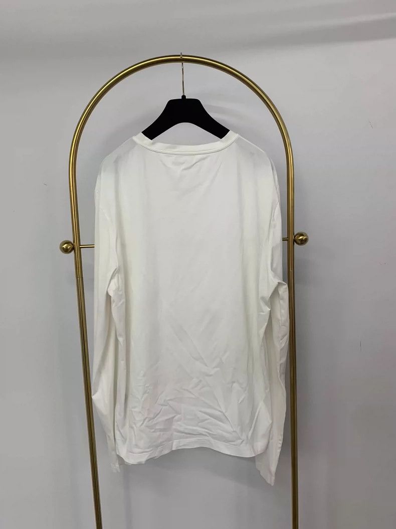 Prada Prada White long sleeves Size XXL / US 16-18 / IT 52-54 - 3 Thumbnail