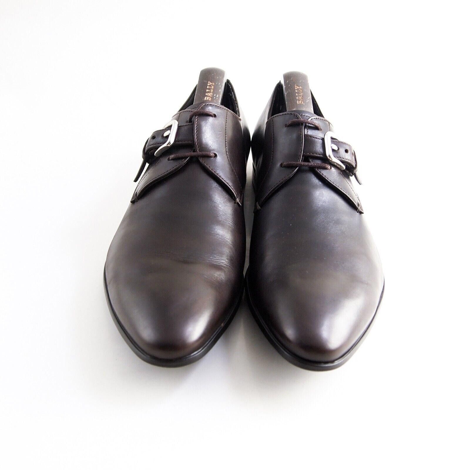 Prada Prada Derby Oxfords Brown Leather 2P2650 EU 41.5 US 8.5 Size US 8.5 / EU 41-42 - 3 Thumbnail