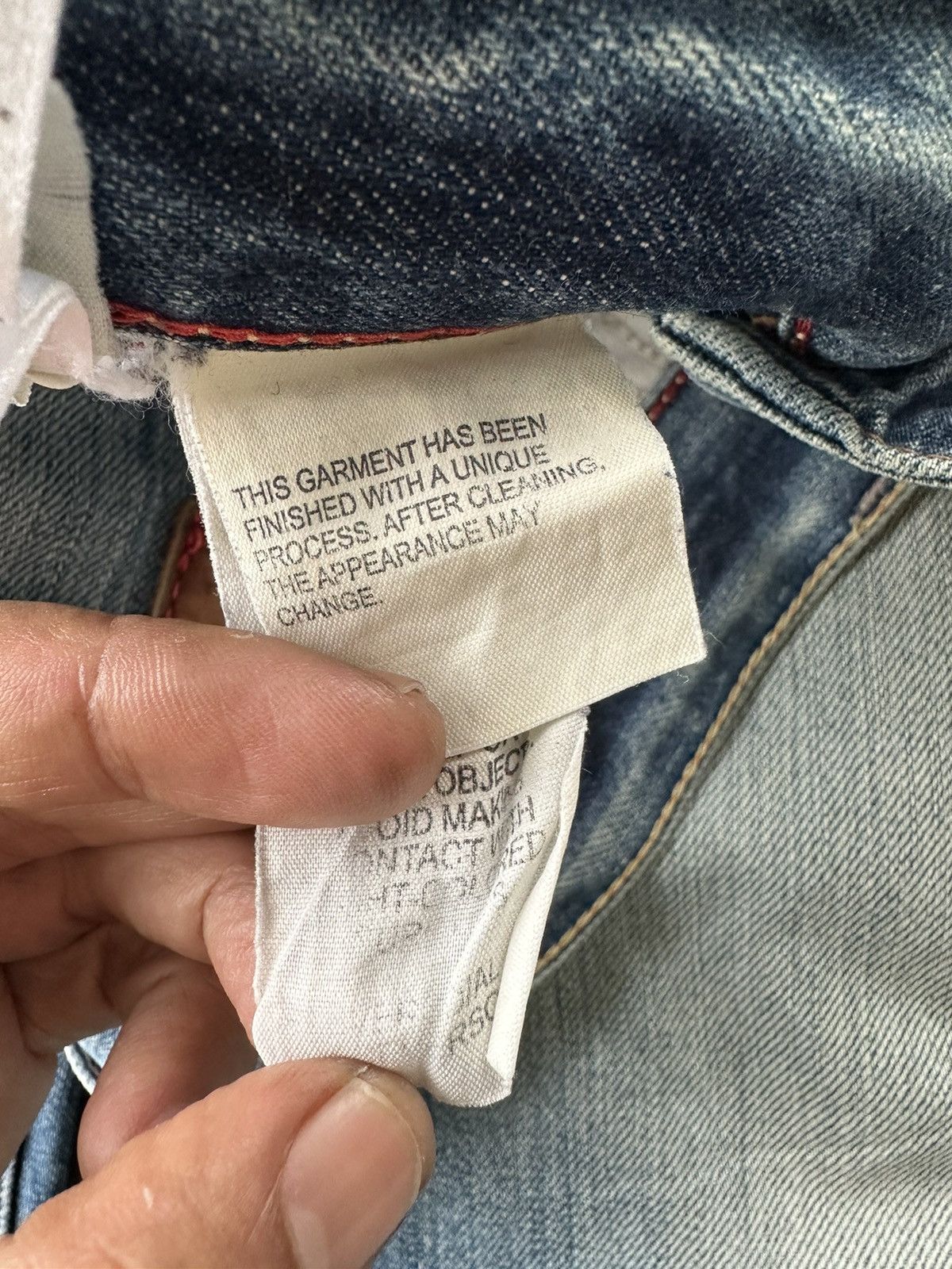Tommy Hilfiger Tommy Hilfiger Heritage Worn Distressed Denim D453 Size US 30 / EU 46 - 17 Thumbnail