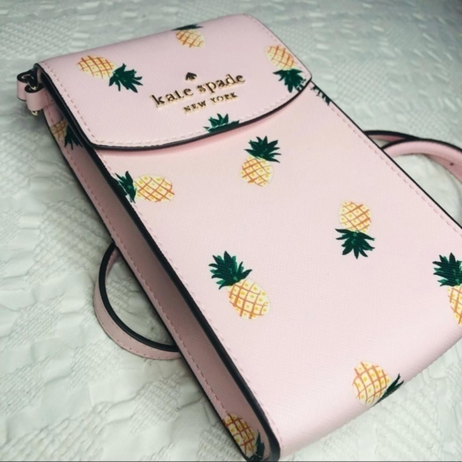 Designer Kate Spade Pineapple Print Crossbody Bag Size ONE SIZE - 3 Thumbnail