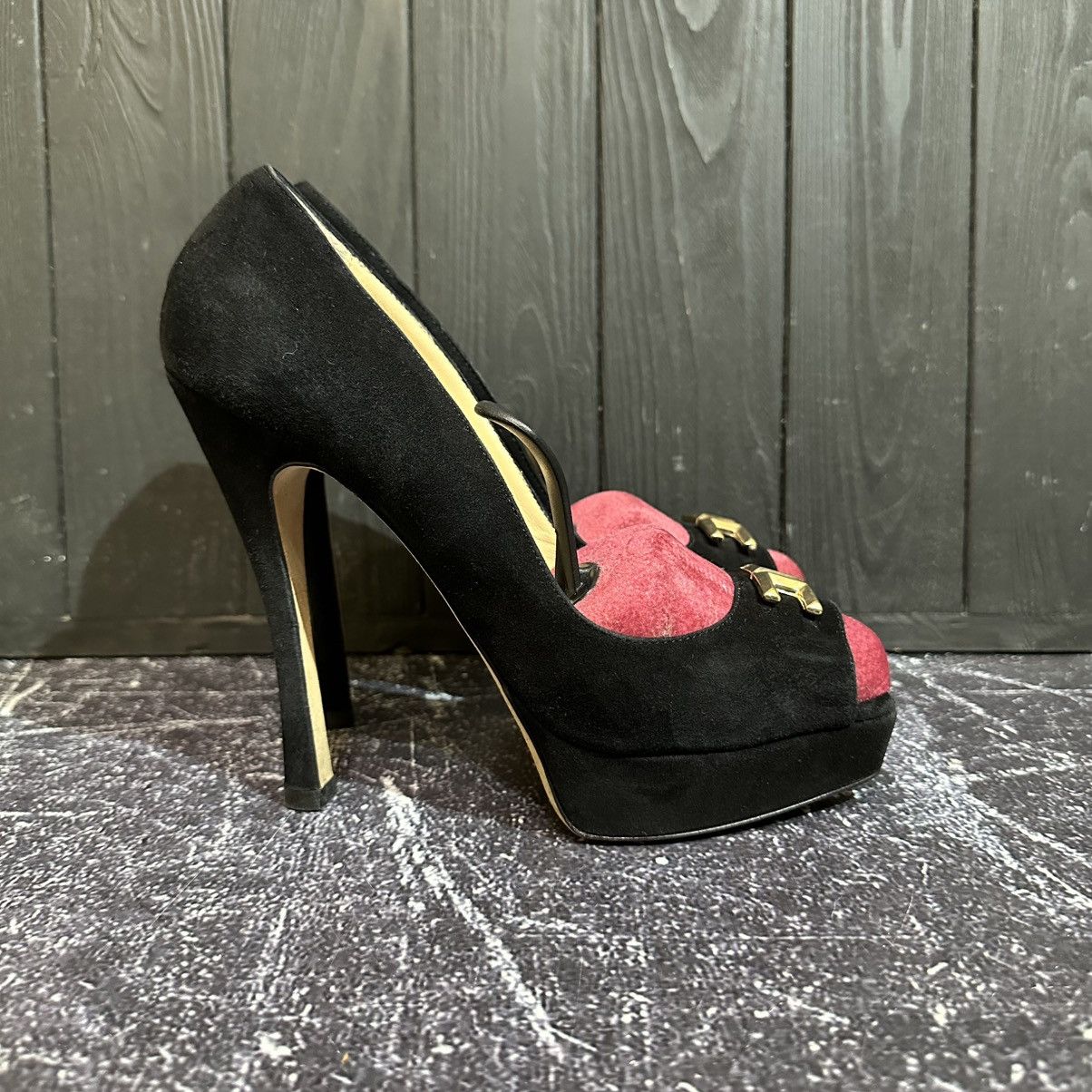 Elisabetta Franchi ELISABETTA FRANCHI Women’s Suede Heels Size 39 Size US 9 / IT 39 - 2 Thumbnail