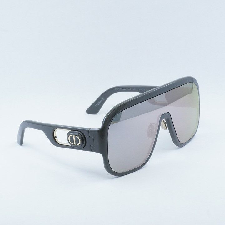 Dior Dior DIORBOBBYSPORT M1U 45A7 Sunglasses Grey Shield Frame Size ONE SIZE - 11 Thumbnail