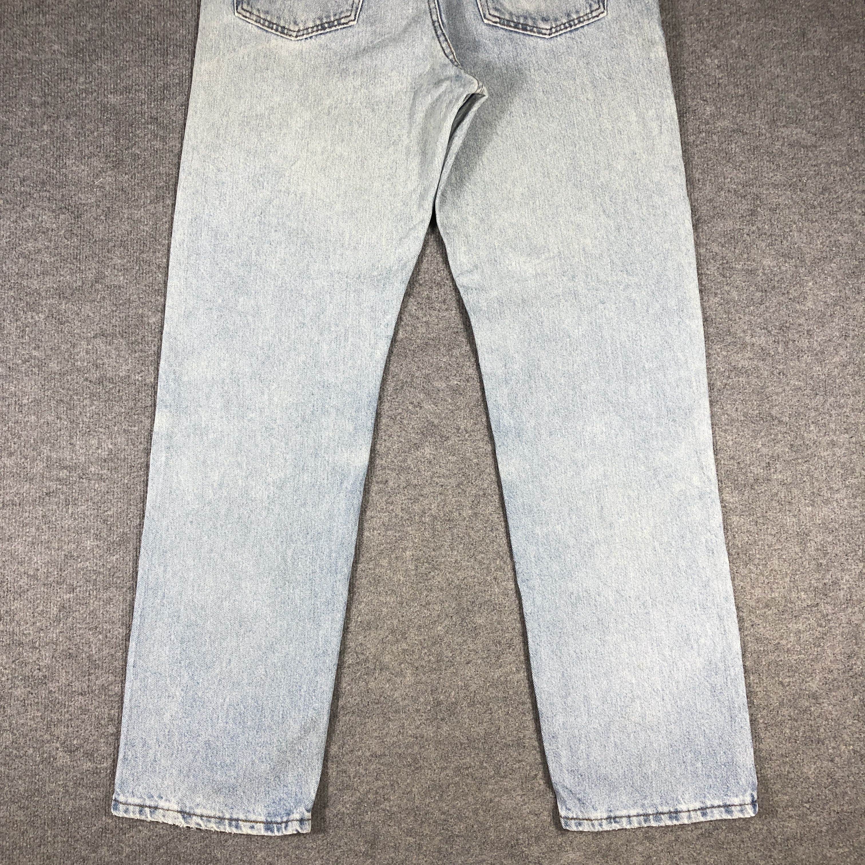 Lee × Vintage Vintage Lee Regular Fit Light Blue Wash Jeans L804 Size US 39 - 6 Thumbnail