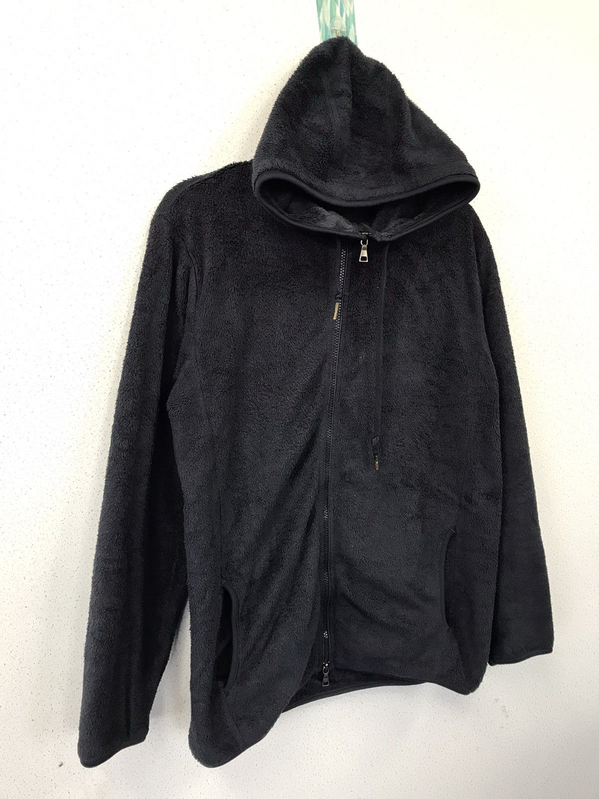 GU Uniqlo Fleece Hoodie Jacket Size US L / EU 52-54 / 3 - 3 Thumbnail
