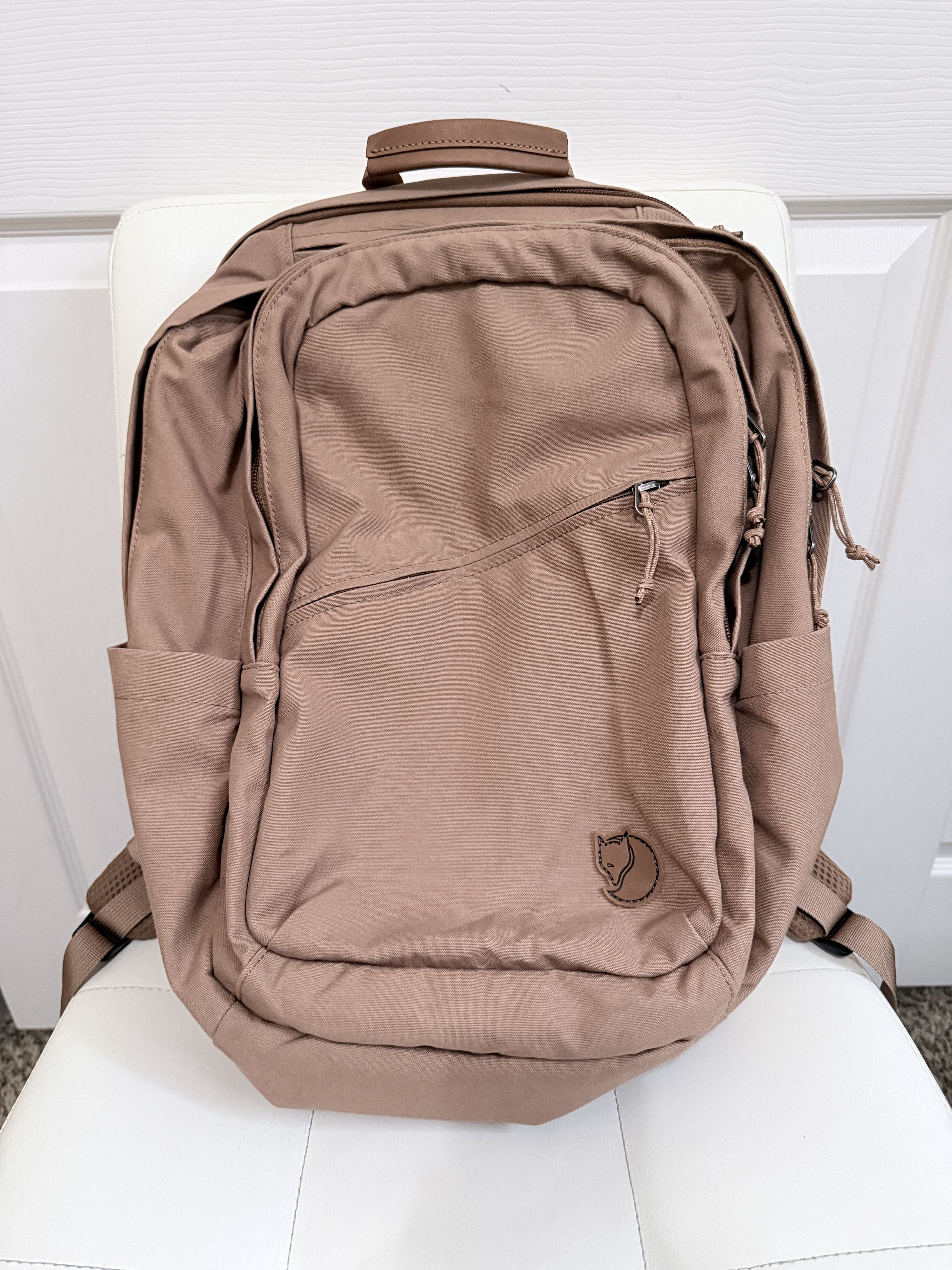 Fjallraven Raven 28L Backpack - Khaki Dust Color Size ONE SIZE - 3 Thumbnail