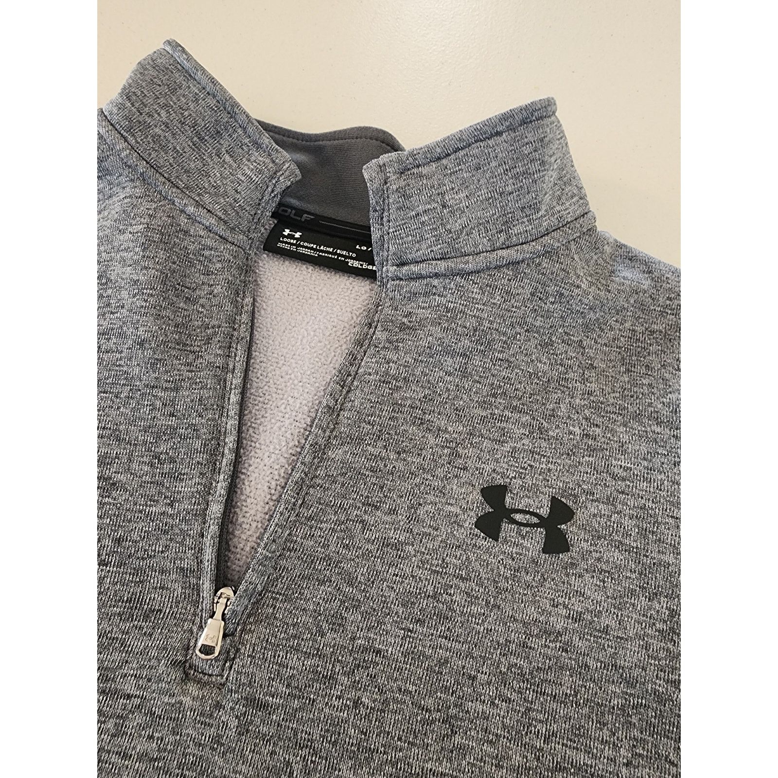 Under Armour Under Armour Golf Quarter Zip Cold Gear Large Loose Coldgear Size US L / EU 52-54 / 3 - 3 Thumbnail