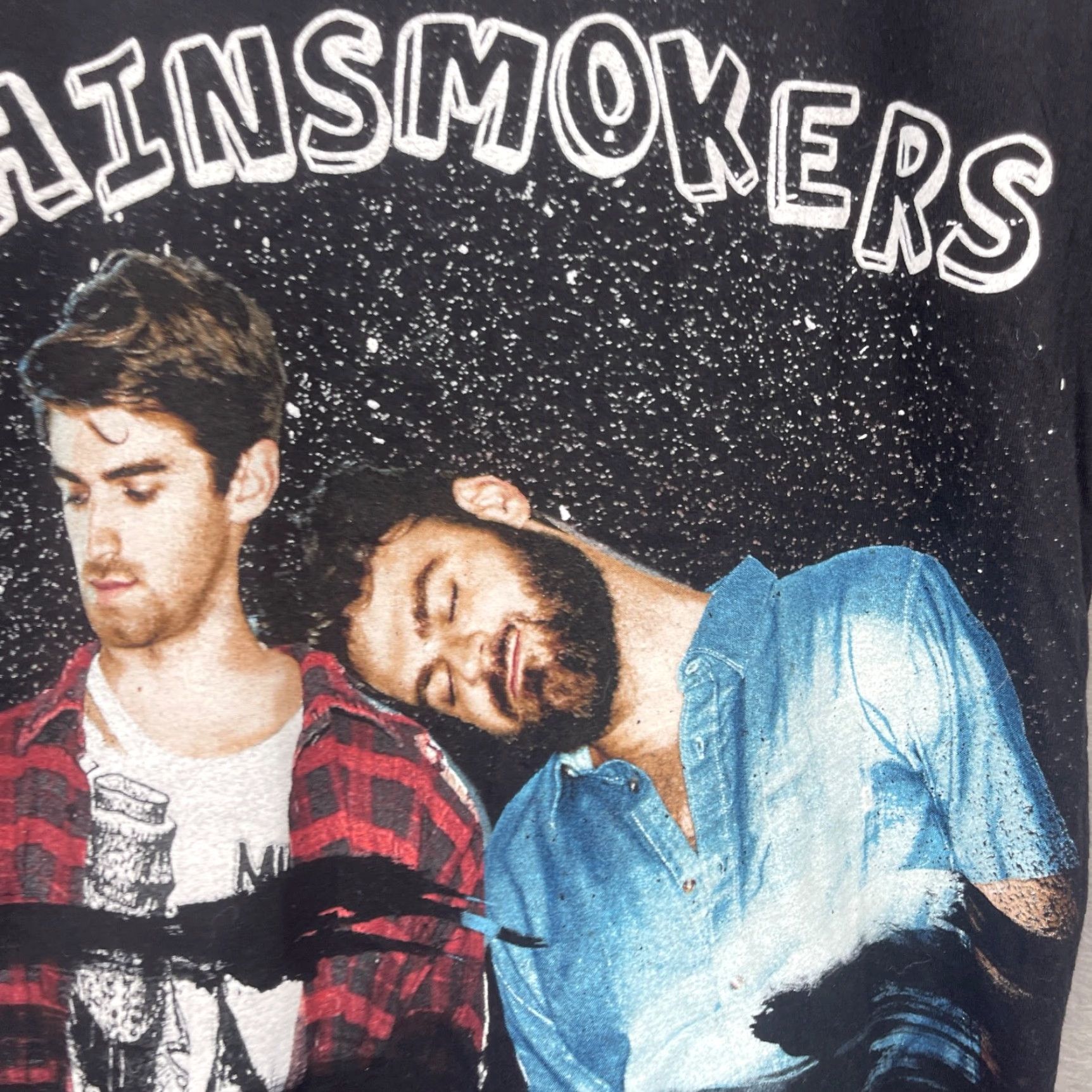 Doublet Chainsmokers Memories Tour Shirt Medium Black Concert Band Double Sided 2017 Mens Size US M / EU 48-50 / 2 - 7 Thumbnail