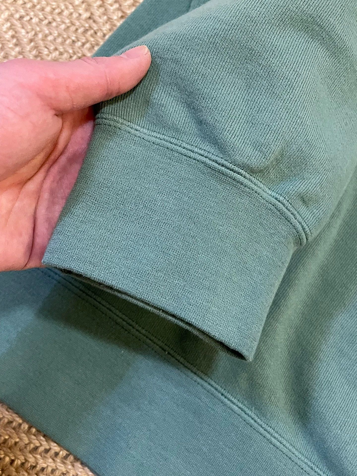 Visvim VISVIM Jumbo Crewneck Avocado Green Size 3 Like New Size US L / EU 52-54 / 3 - 5 Thumbnail