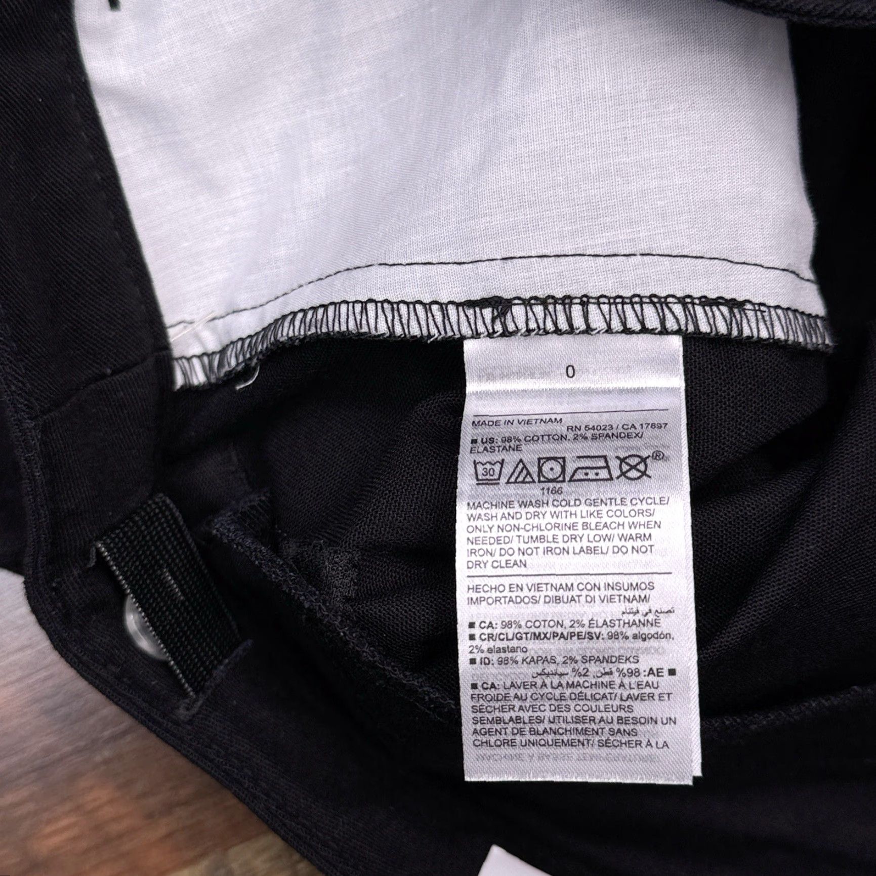 Old Navy Old Navy Bootcut Pants Womens 0 Black Mid Rise Stretch New Size 25" / US 0 / IT 36 - 6 Thumbnail