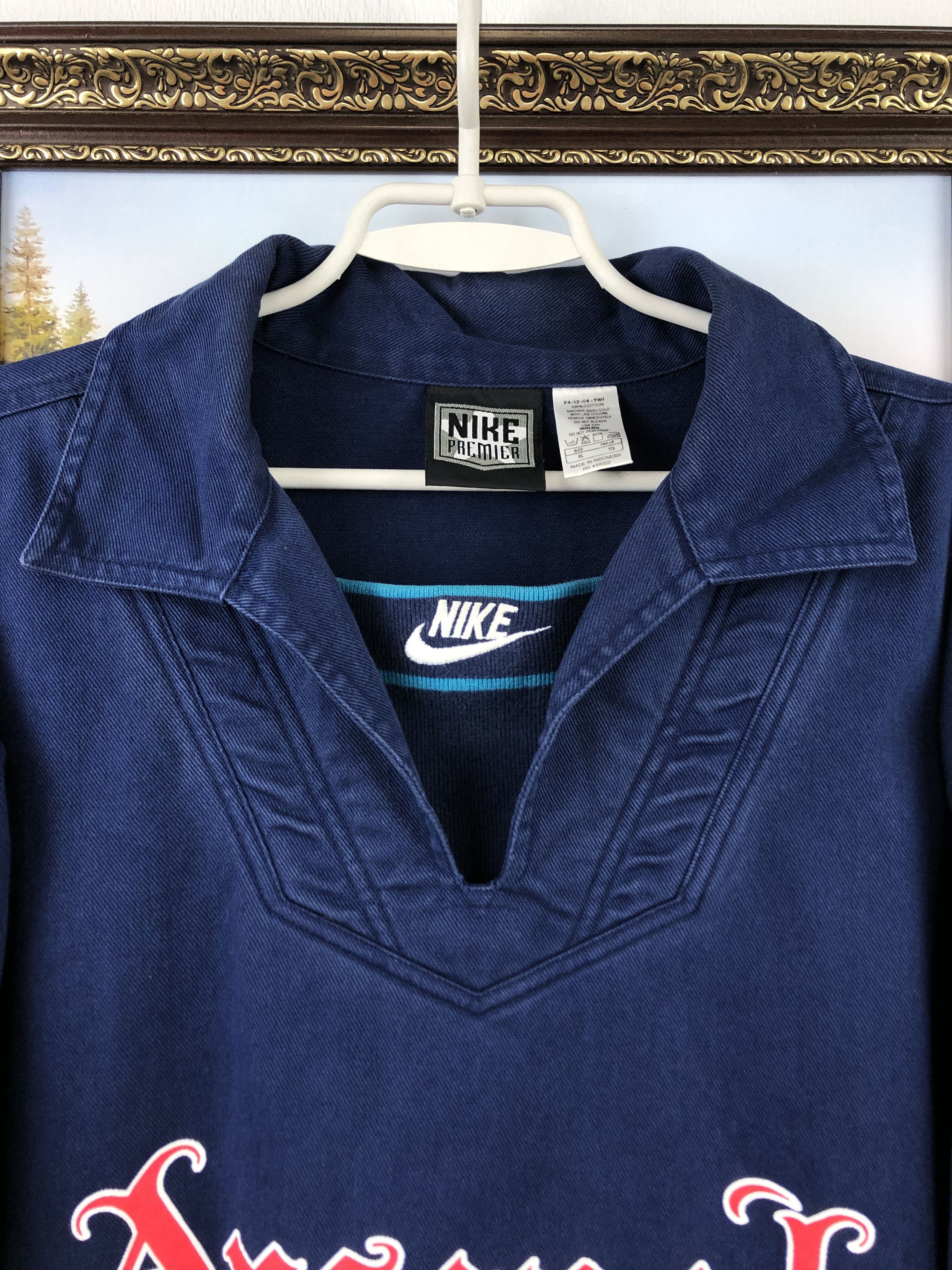 Nike Vintage Premier Arsenal Player Warm Up Sweatshirt Jacket Size US XL / EU 56 / 4 - 8 Thumbnail