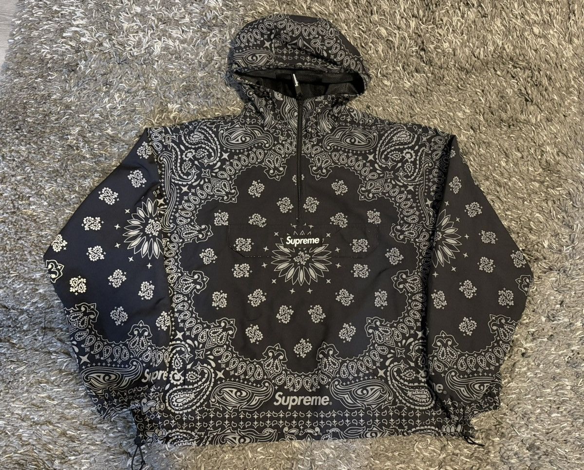 Supreme Supreme Reflective Bandana Anorak | Grailed