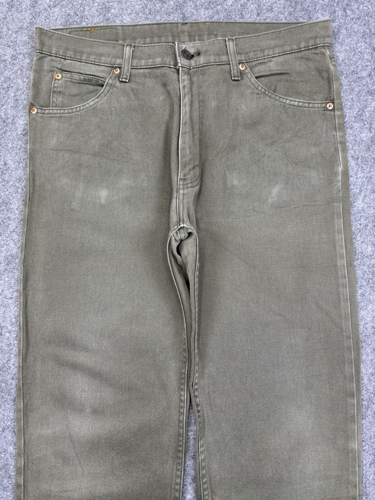 Levi's Vintage y2k Levis 607 Japan Made Orange Tab Denim F735 Size US 34 / EU 50 - 3 Thumbnail