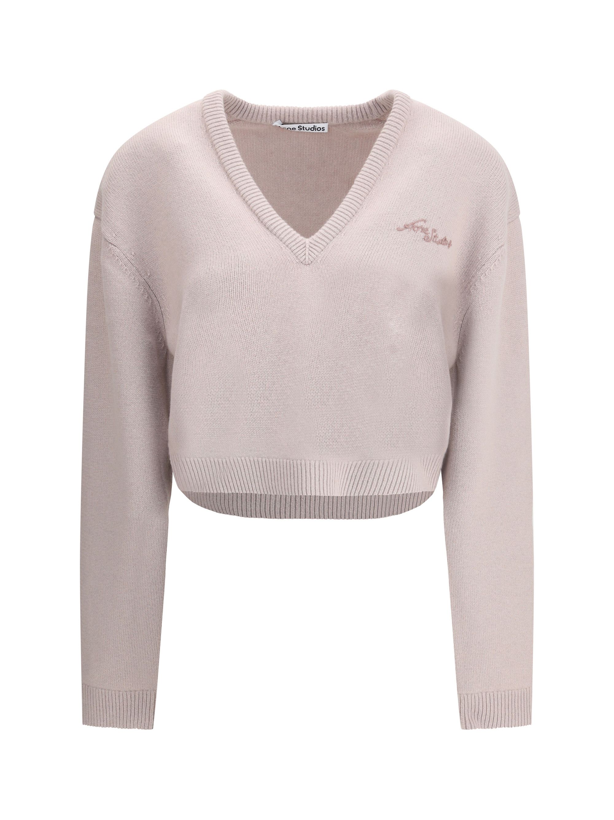 Wool V-Neck Sweater