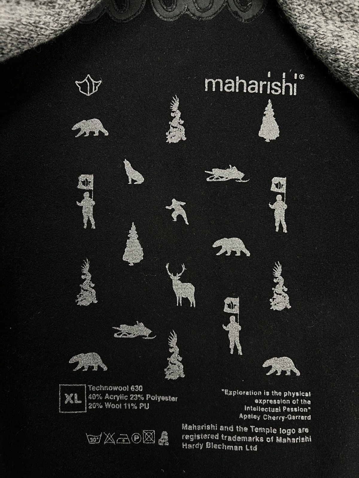 Maharishi 00s Vintage Maharishi Jacket Bomber Techwool 630 Size US XL / EU 56 / 4 - 9 Thumbnail
