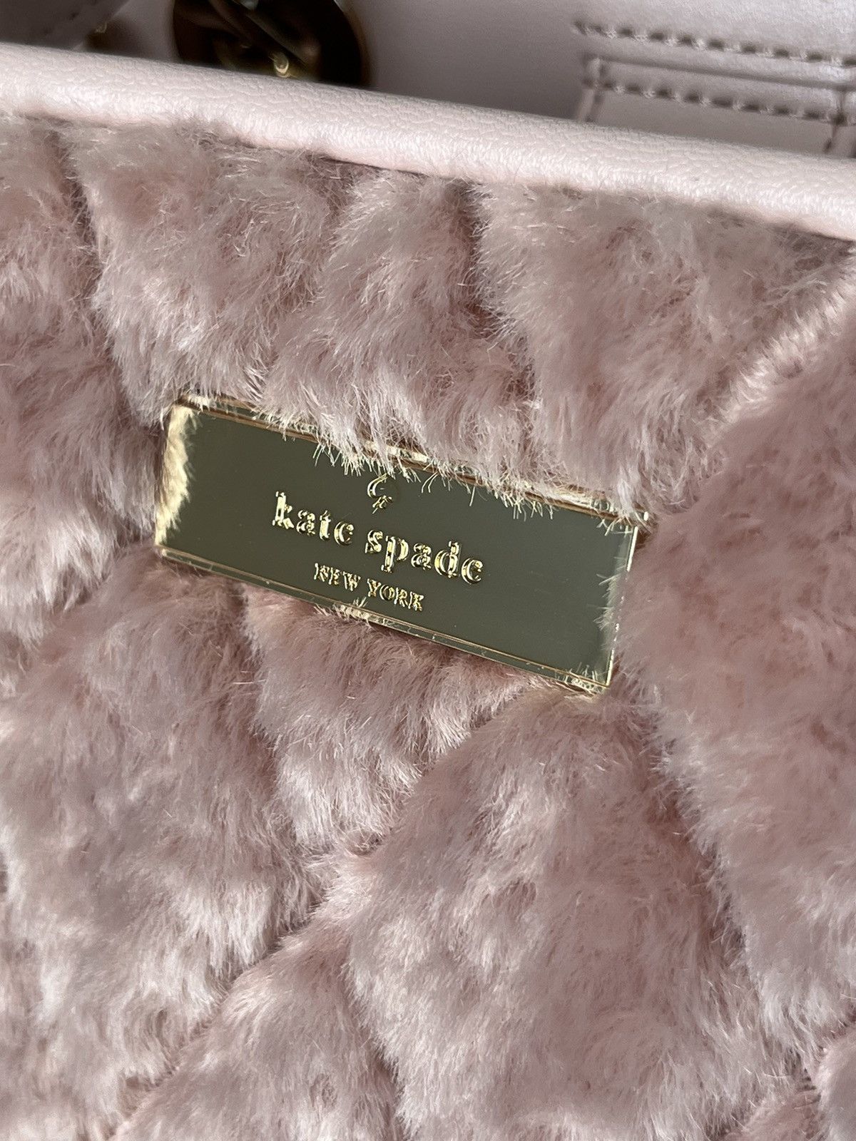 Kate Spade Kate Spade Carey Faux Fur Small Sullivan Satchel Size ONE SIZE - 13 Thumbnail