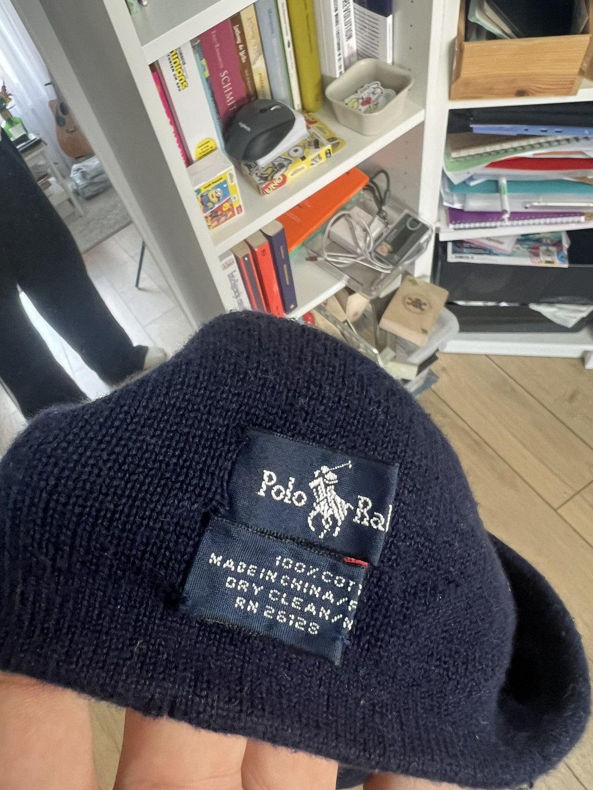 Designer × Polo Ralph Lauren × Ralph Lauren Vintage y2k Polo Ralph Lauren cotton winter hat beanie cap Size ONE SIZE - 3 Thumbnail