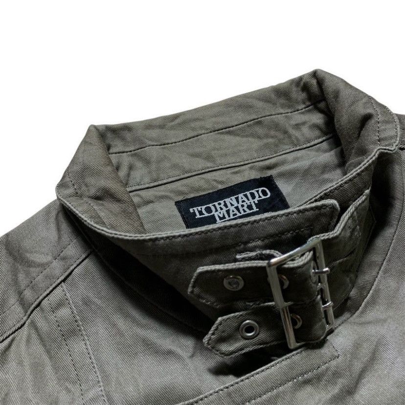 Tornado Mart TORNADO MART ASYMMETRICAL BIKER JACKET BONDAGE LGB STYLE Size US L / EU 52-54 / 3 - 2 Thumbnail