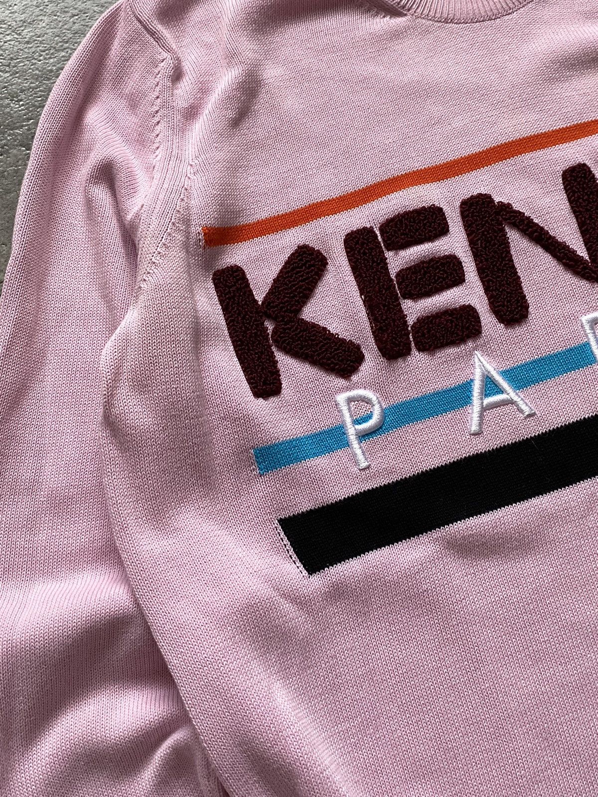 Kenzo Kenzo Cotton Pink Cute Sweater Size XS / US 0-2 / IT 36-38 - 3 Thumbnail