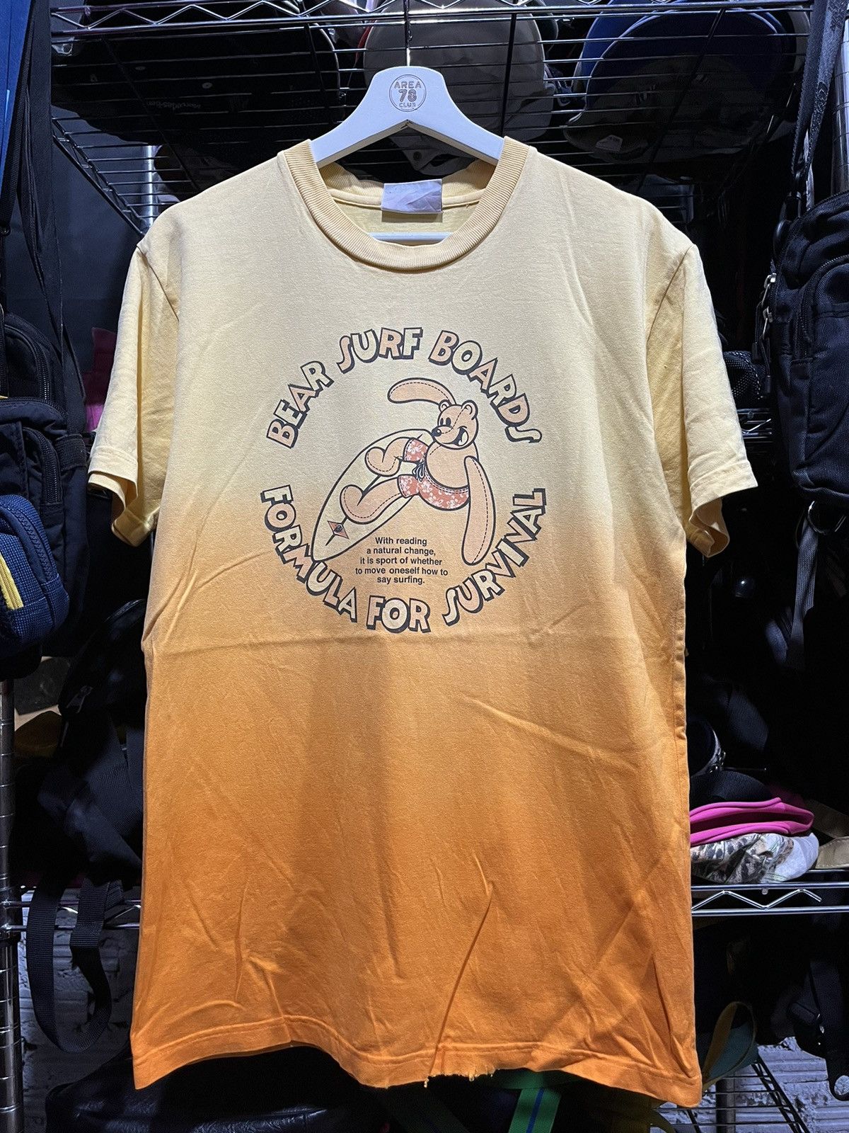 Vintage Bear Surfboards Formula for Survival Tee 00s Size US M / EU 48-50 / 2 - 1 Thumbnail