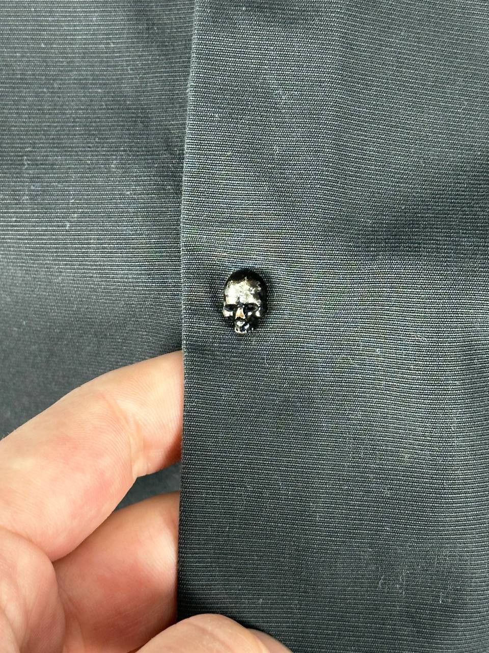 The Kooples The Kooples Mao collar Skull Button Long Sleeve Shirt Size US M / EU 48-50 / 2 - 6 Thumbnail