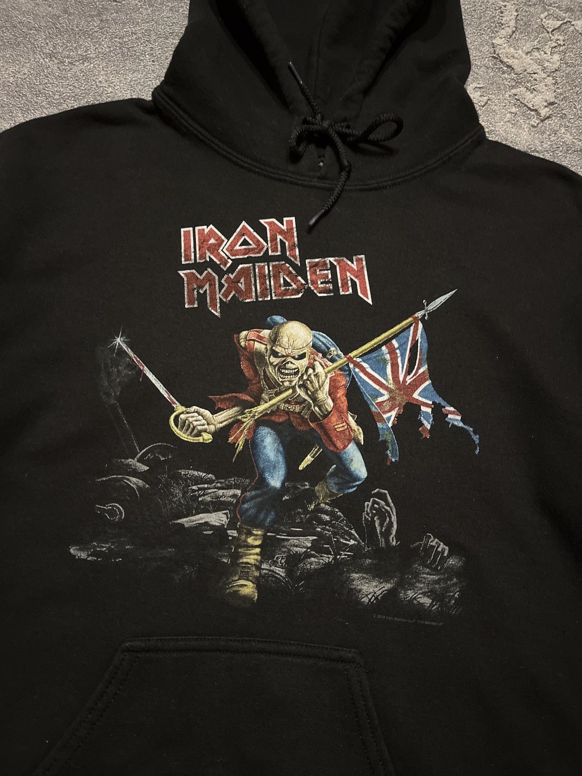 Band Tees × Iron Maiden × Vintage Iron Maiden 2014 Vintage Hoodie Size US M / EU 48-50 / 2 - 4 Thumbnail