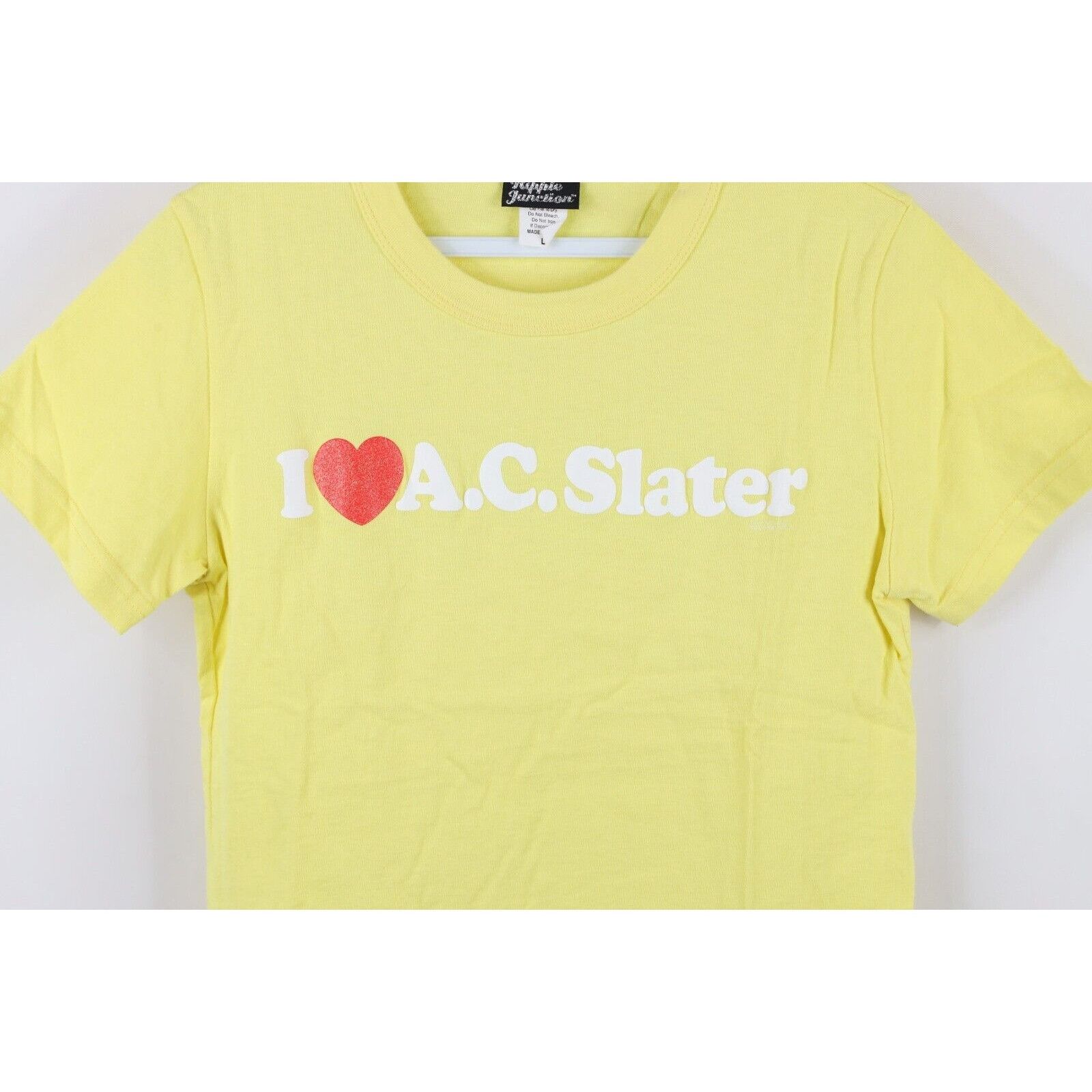 Ripple Junction × Vintage Vintage Y2K 2003 Saved by The Bell I Love AC Slater T-Shirt Size L / US 10 / IT 46 - 3 Thumbnail