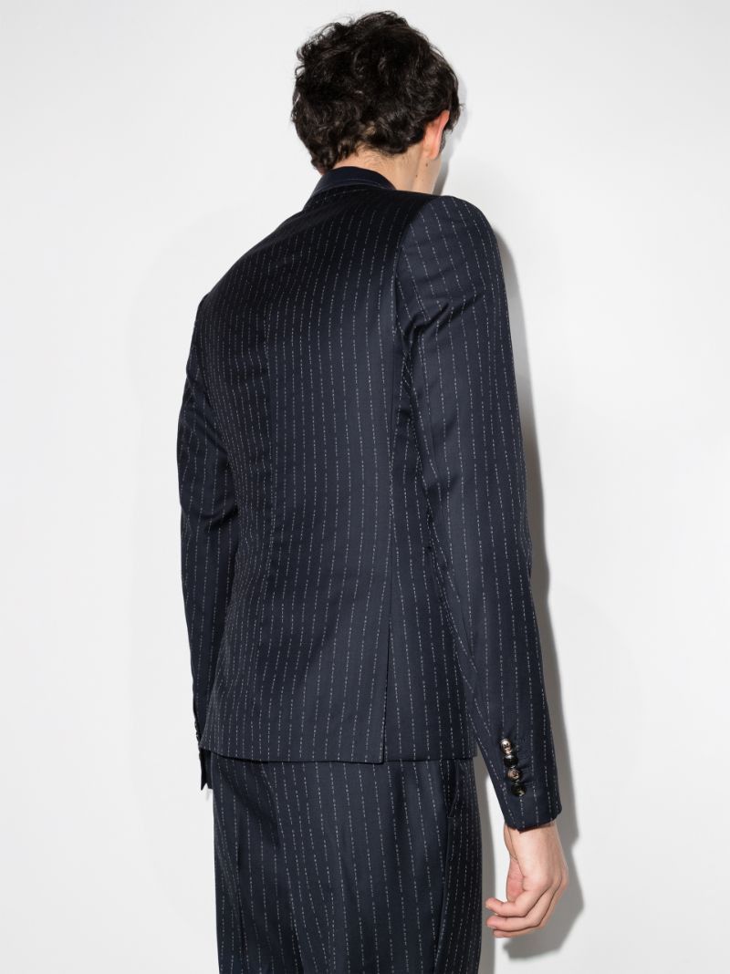 Amiri o1gr1nt1024 Double Breasted Blazer in Navy Size US M / EU 48-50 / 2 - 2 Thumbnail