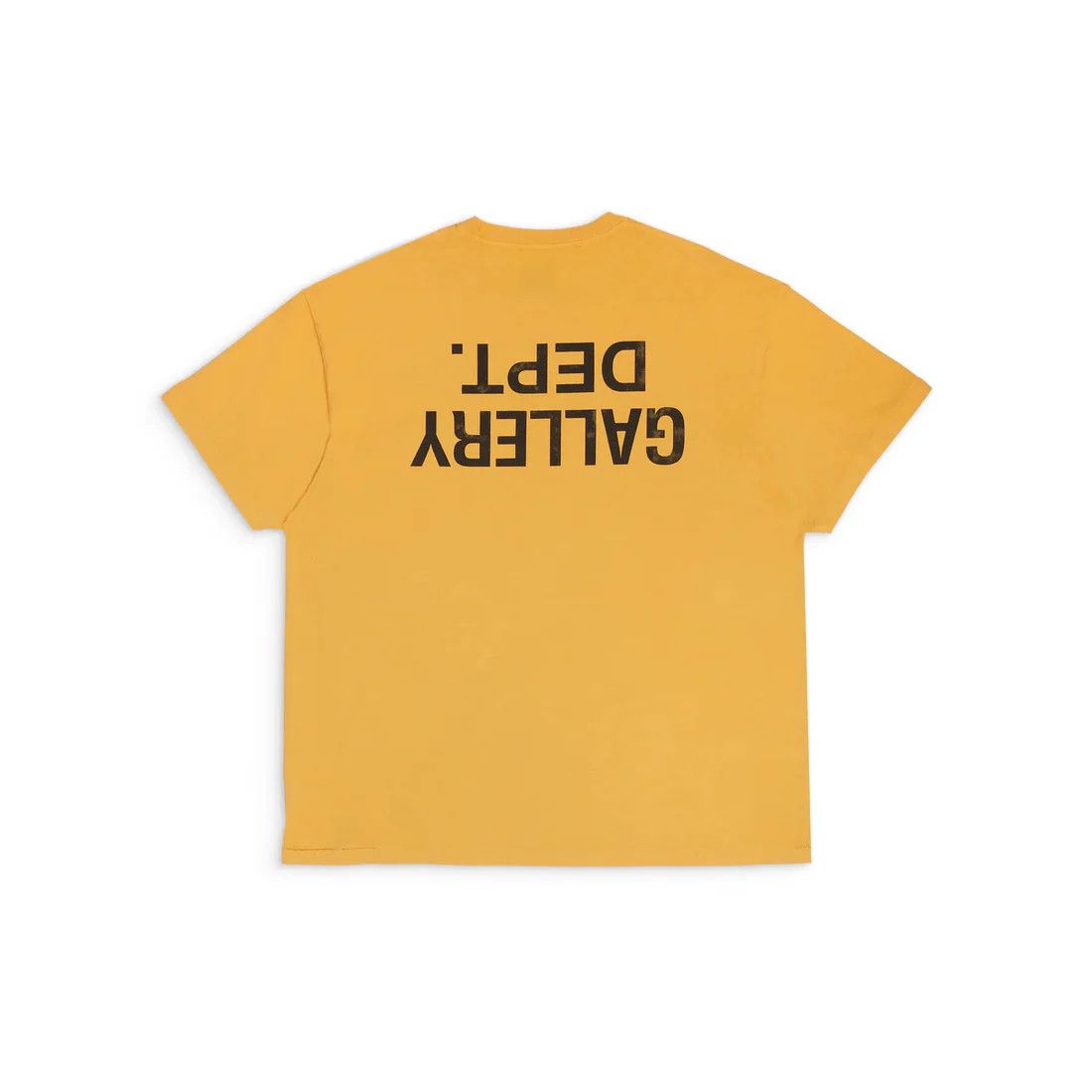 Gallery Dept. o1mle0725 Fucked Up Logo T-Shirt in Gold Yellow Size US XS / EU 42 / 0 - 2 Thumbnail