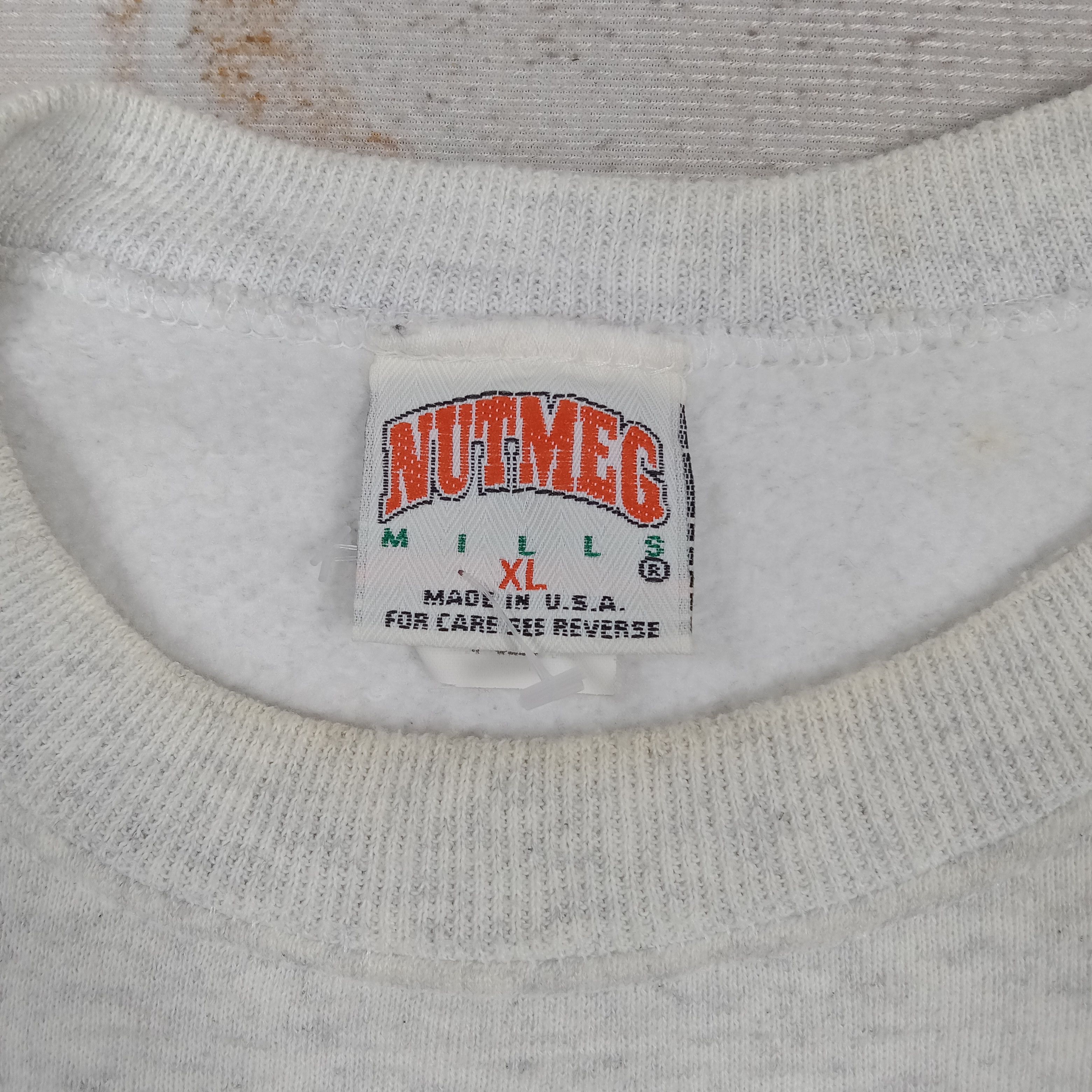 MLB Vintage 90's Nutmeg Dodgers Nomo Baseball Sweatshirt C282N14 Size US XL / EU 56 / 4 - 3 Thumbnail
