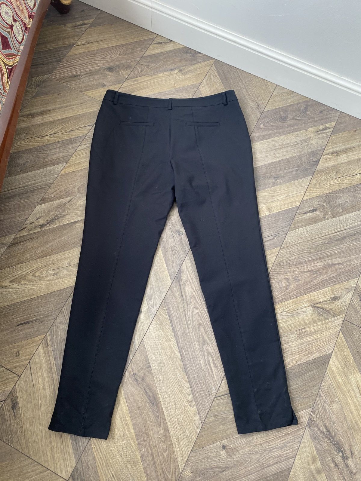 Akris Vintage Akris Black Pleated Career womens Trouser Pants Size 36" / US 14 / IT 50 - 10 Thumbnail