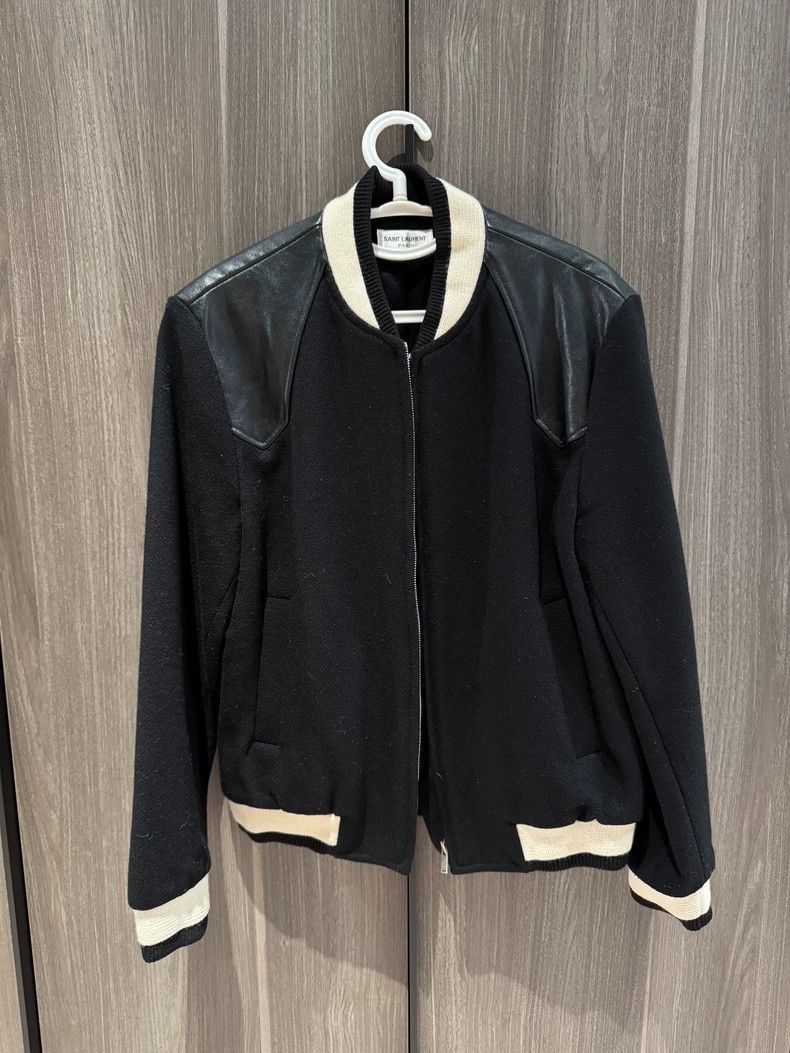 Saint Laurent Paris Saint Laurent Paris Classic baseball jacket-2506 Size US M / EU 48-50 / 2 - 1 Thumbnail