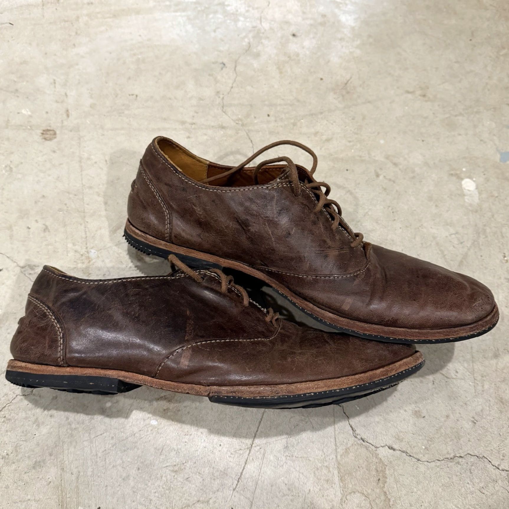 Timberland Timberland Bardstown Plain Toe Leather Oxfords Mens 9 Brown Oxford Shoes Size US 9 / EU 42 - 2 Thumbnail