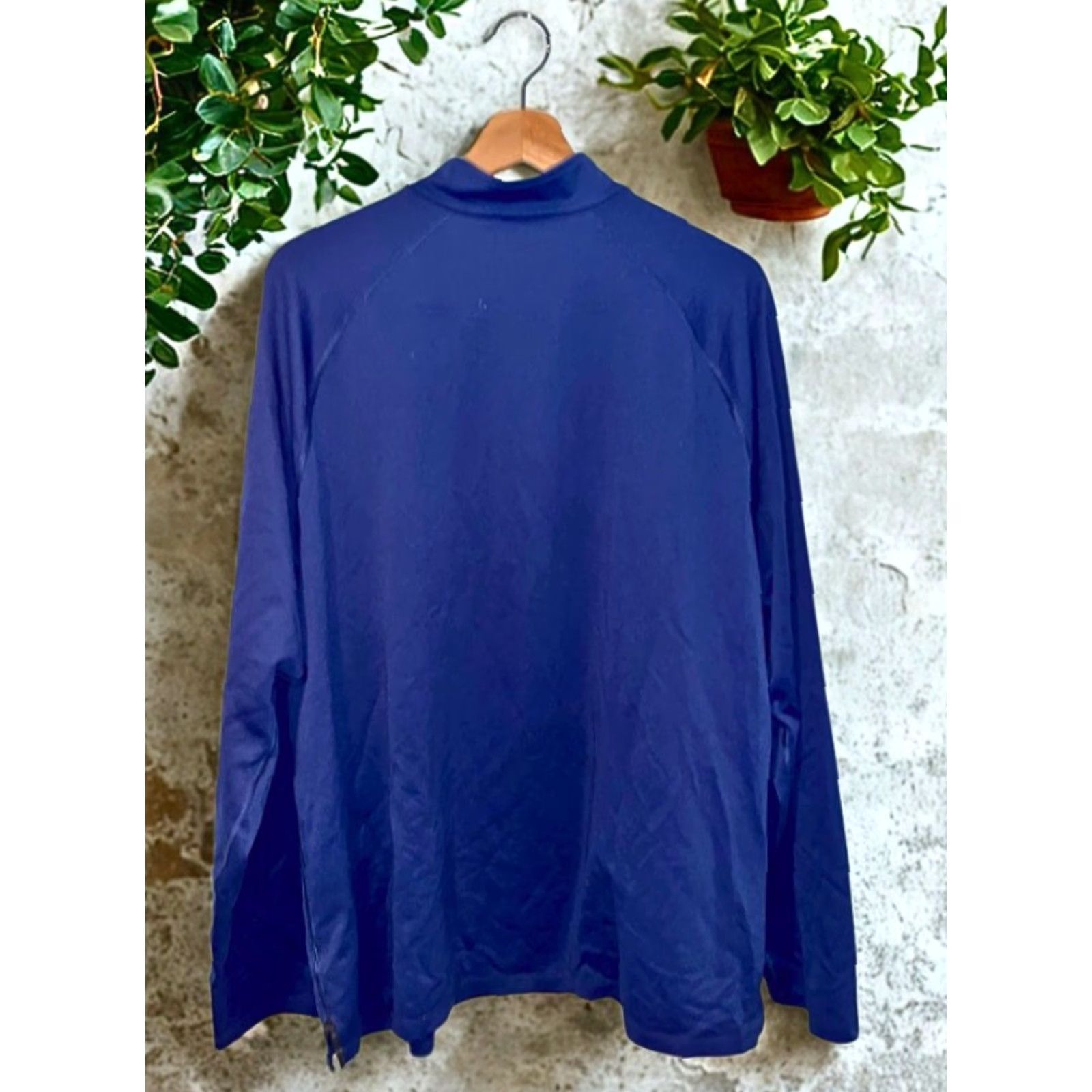 Rhone Rhone Session 1/4 Zip Performance Pullover XL Men’s Royal Blue Stretch Pique Pullover Shirt Size US XL / EU 56 / 4 - 7 Thumbnail
