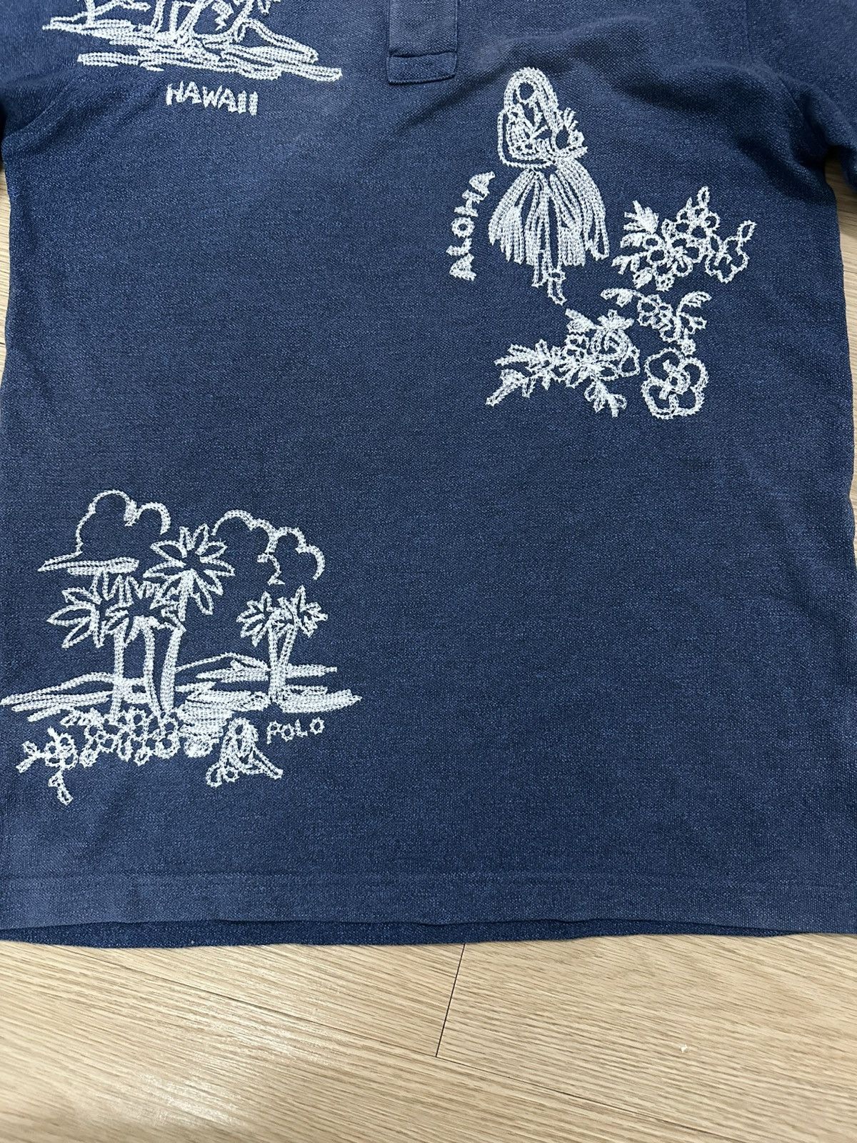 Beauty Beast × Polo Ralph Lauren × Ralph Lauren Rare And Beautiful Polo Ralph Lauren Hawaii Aloha Embroidery Size US M / EU 48-50 / 2 - 6 Thumbnail