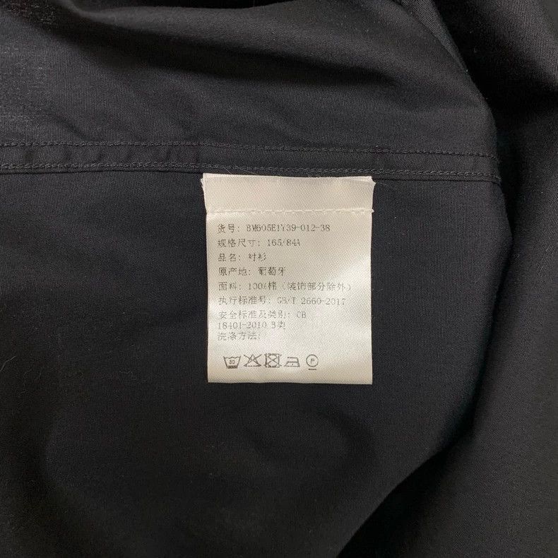 Givenchy Givenchy Size38 Men's Black Shirt Size US M / EU 48-50 / 2 - 4 Thumbnail