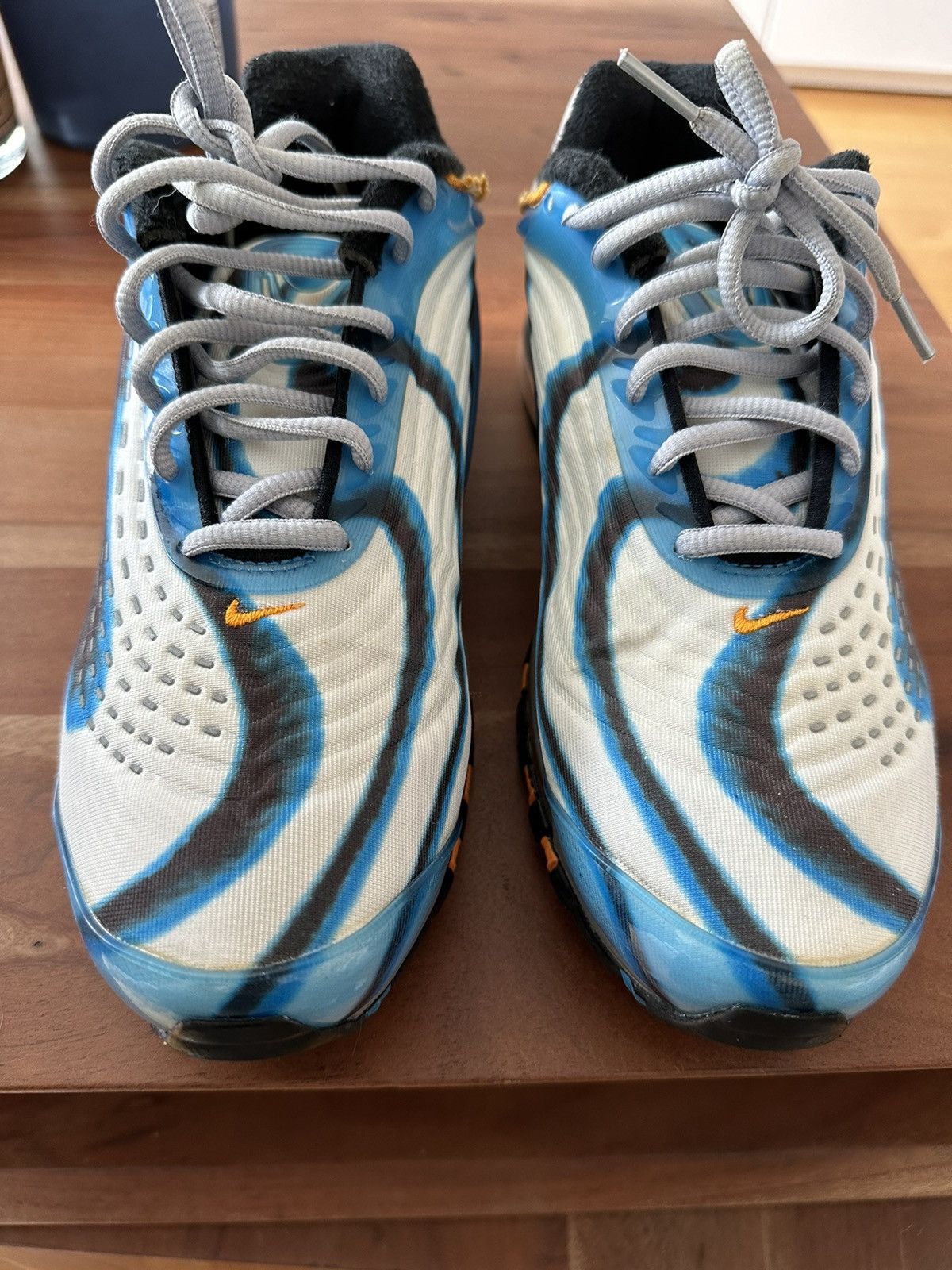 Nike NIKE AIR MAX DELUXE PHOTO BLUE/ ORANGE PEEL (SZ 8) Size US 8 / EU 41 - 2 Thumbnail