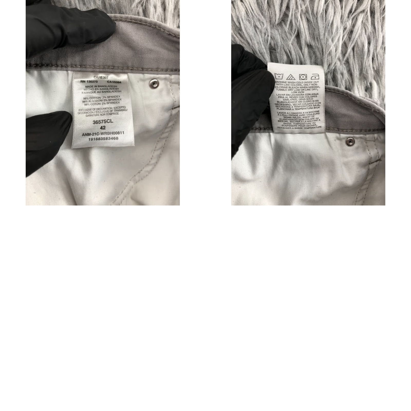 Wrangler Wrangler Cargo Shorts Mens Size 42 Mid Rise Medium Wash Gray Size US 42 / EU 58 - 8 Thumbnail