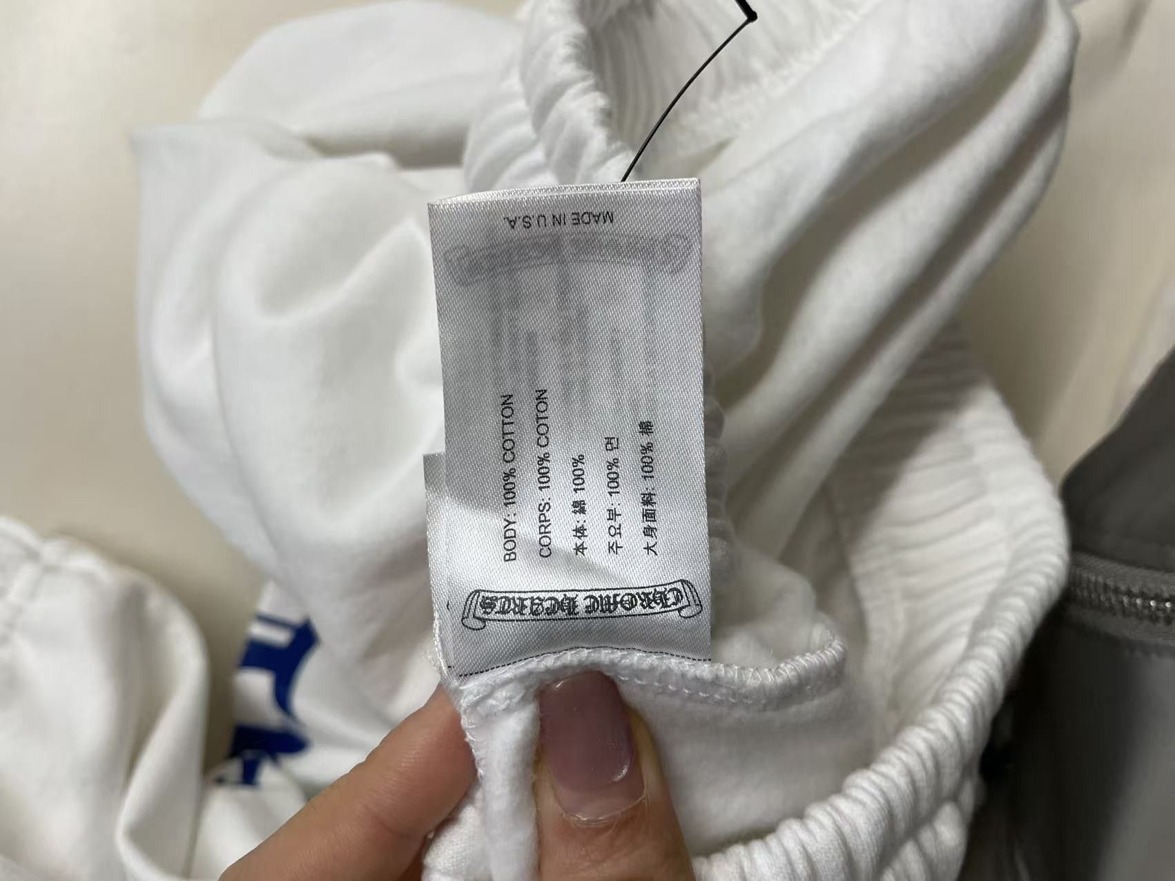 Chrome Hearts Chrome Hearts White Horseshoe Blue Script Sweatpants Size 29" - 7 Thumbnail