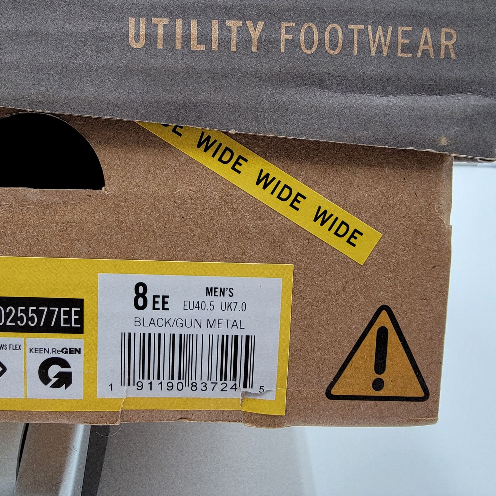 KEEN Keen Utility Kansas City KBF Men Shoes Black Comp Toe Sz 8EE Size US 8 / EU 41 - 8 Thumbnail