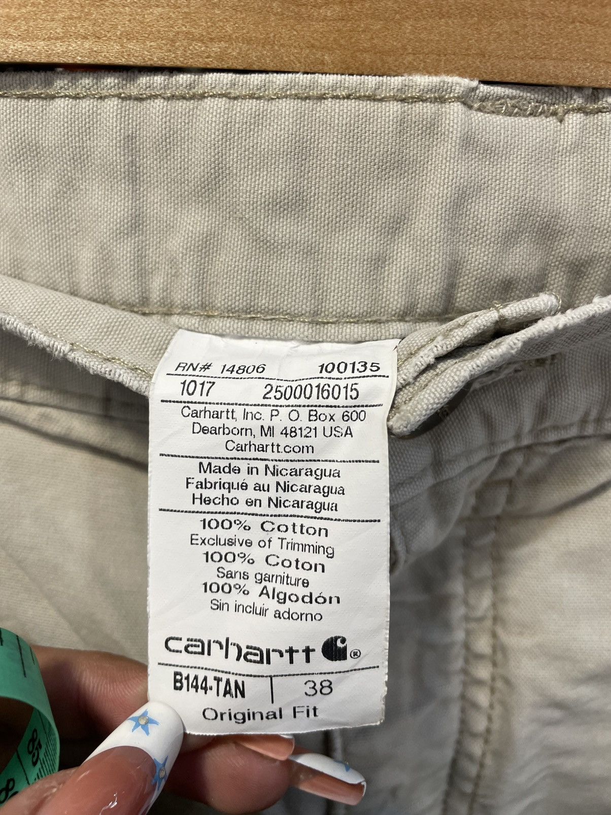 Carhartt Vintage Carhartt Carpenter Shorts Size US 38 / EU 54 - 3 Thumbnail
