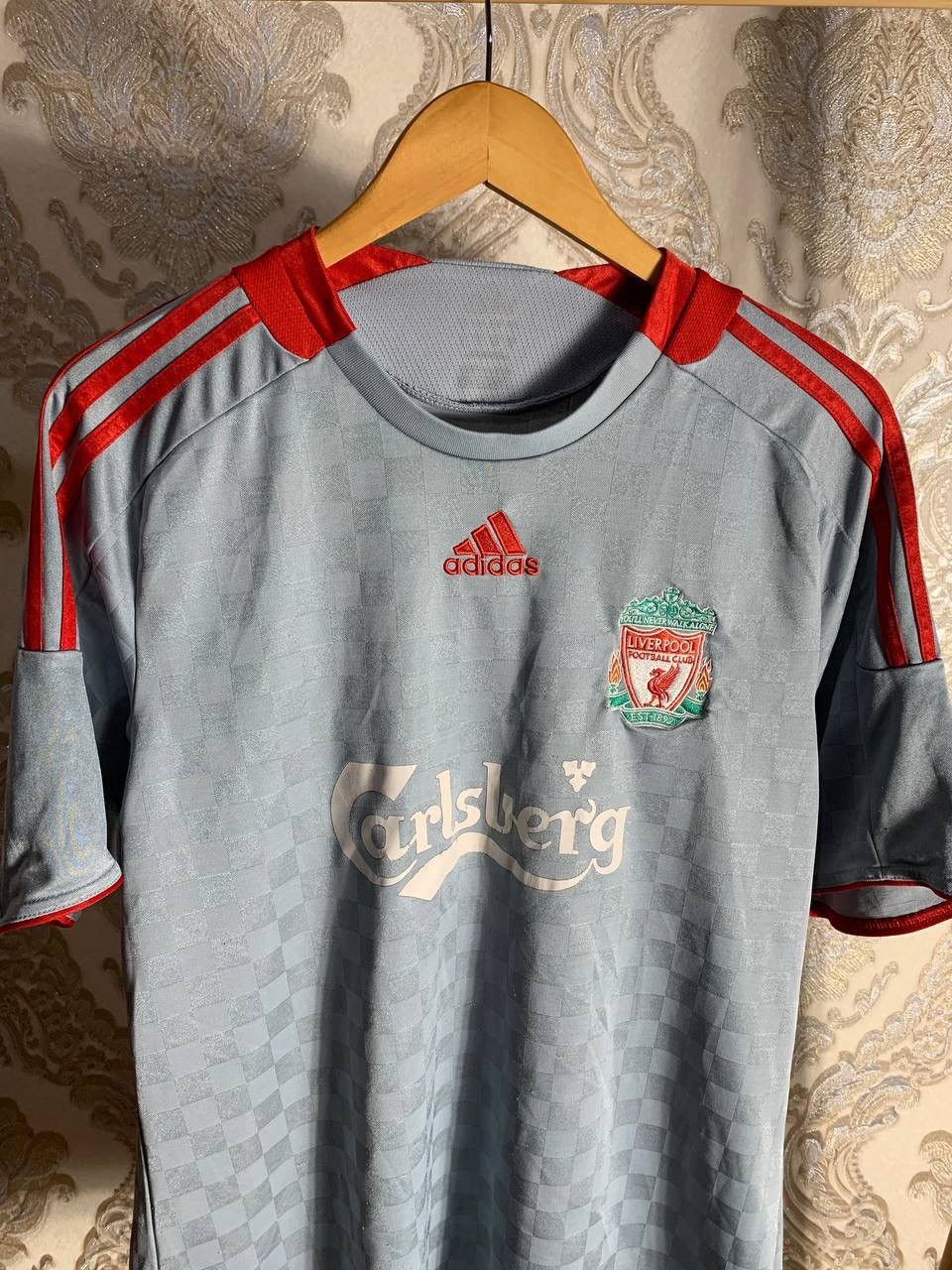 Adidas × Vintage VERY RARE ADIDAS FC LIVERPOOL ENGLAND SOCCER JERSEY RETRO Size US L / EU 52-54 / 3 - 2 Thumbnail