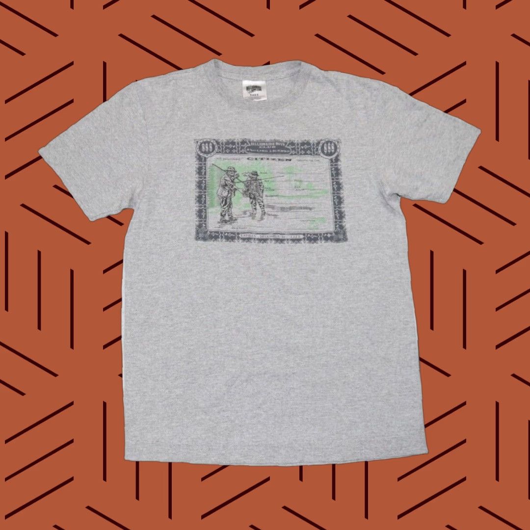 Billionaire Boys Club VINTAGE Billionaire Boys Club Angling Shirt Men Small Gray Crew Neck Short Sleeve Pixel Logo 2000s USA Mens Size US S / EU 44-46 / 1 - 1 Thumbnail