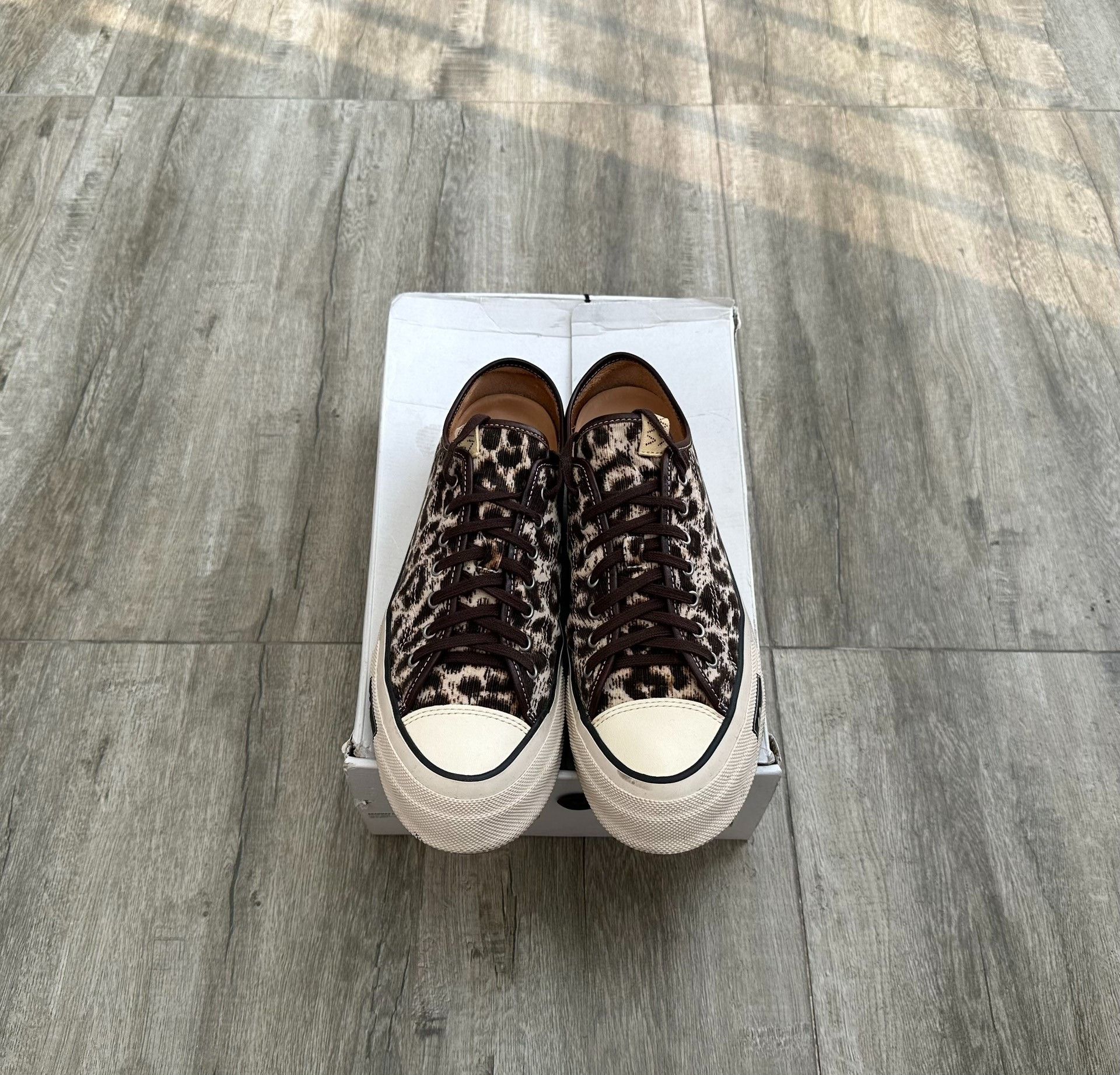 Visvim visvim skagway lo leopard canvas sneakers Size US 9 / EU 42 - 1 Thumbnail